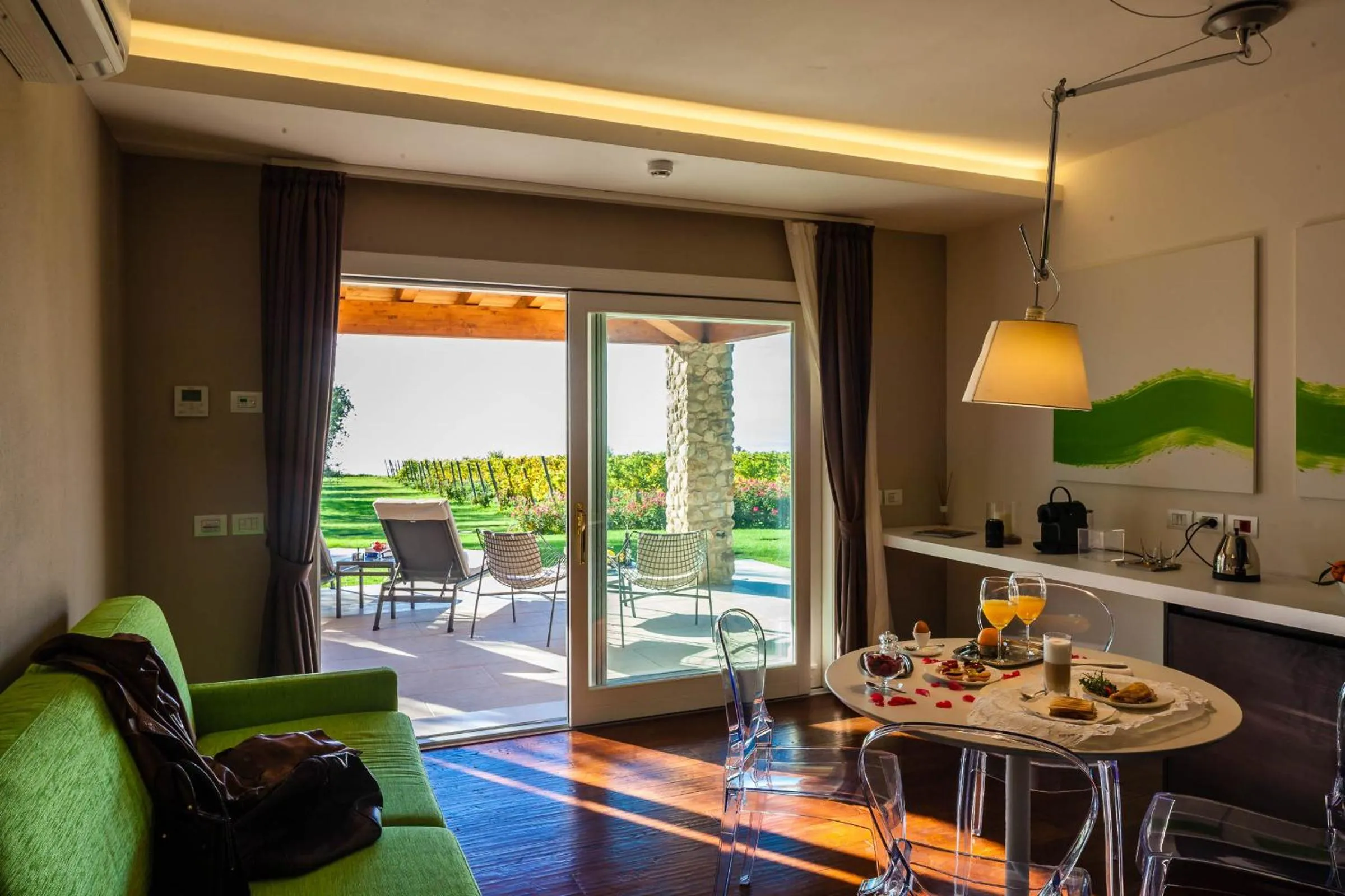 Patio in Quercia Belvedere Relais