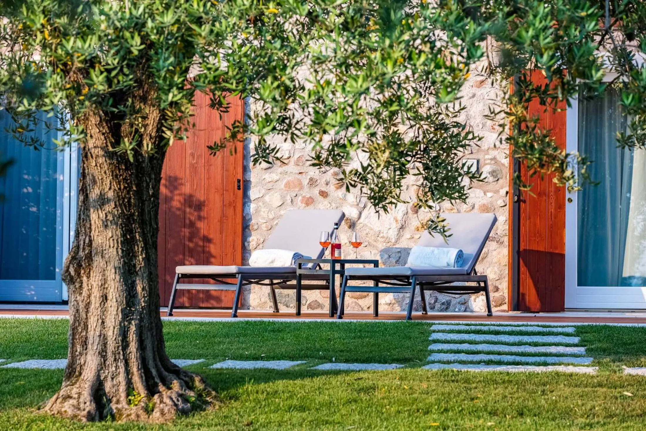 Garden in Quercia Belvedere Relais