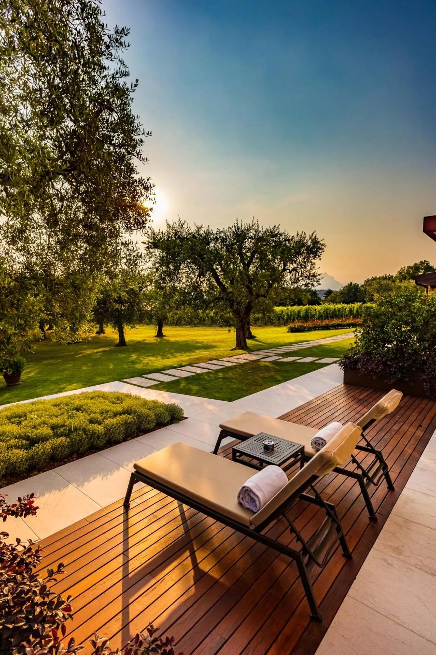 Patio in Quercia Belvedere Relais