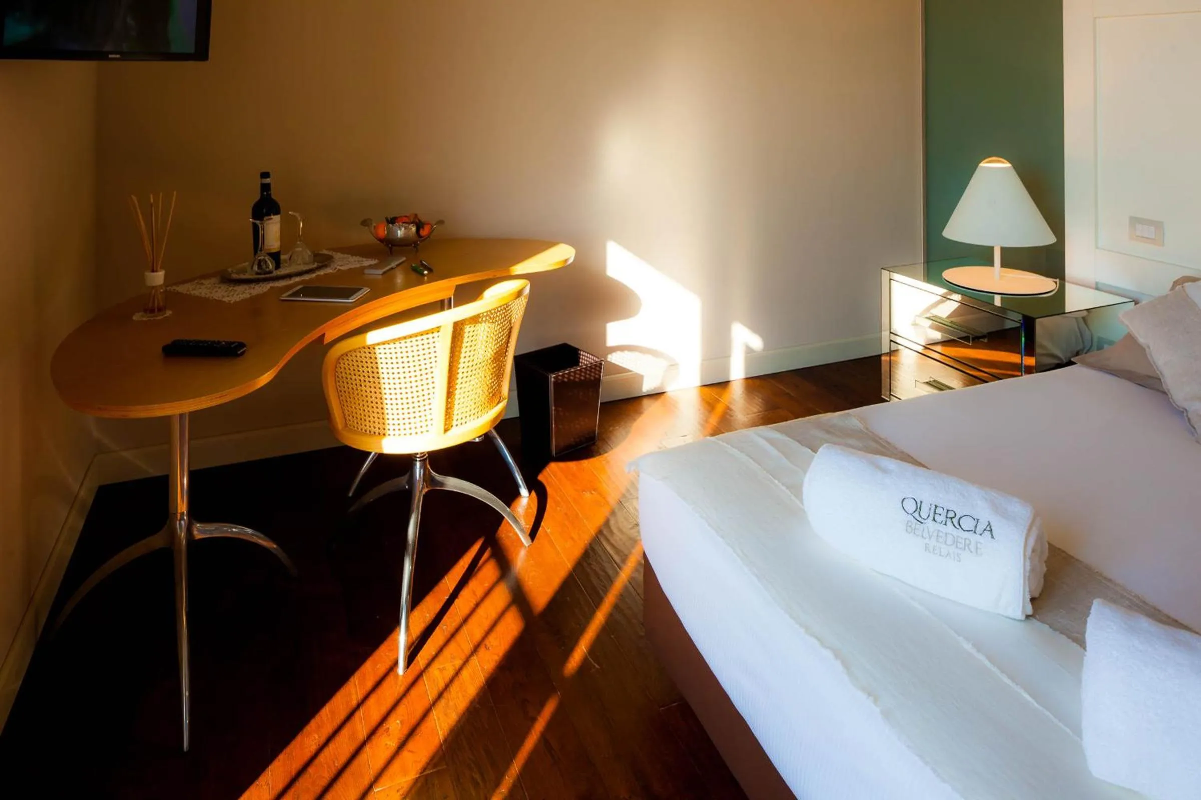 Bedroom, Bed in Quercia Belvedere Relais