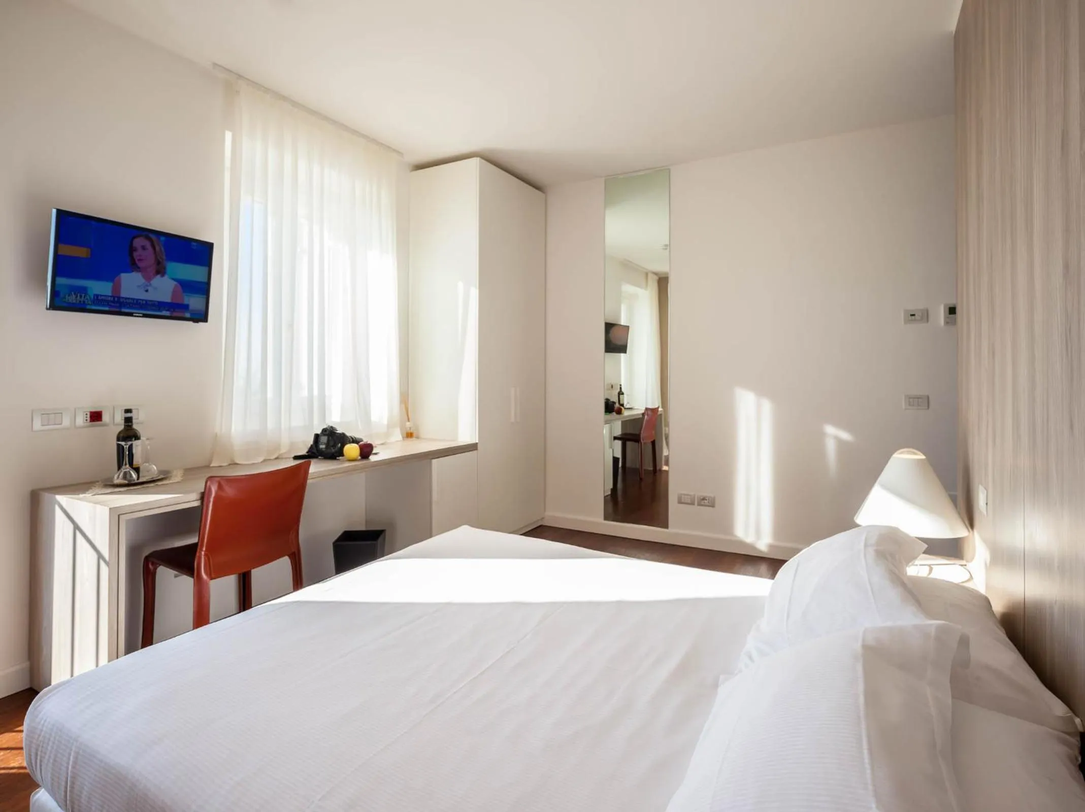 Bed in Quercia Belvedere Relais