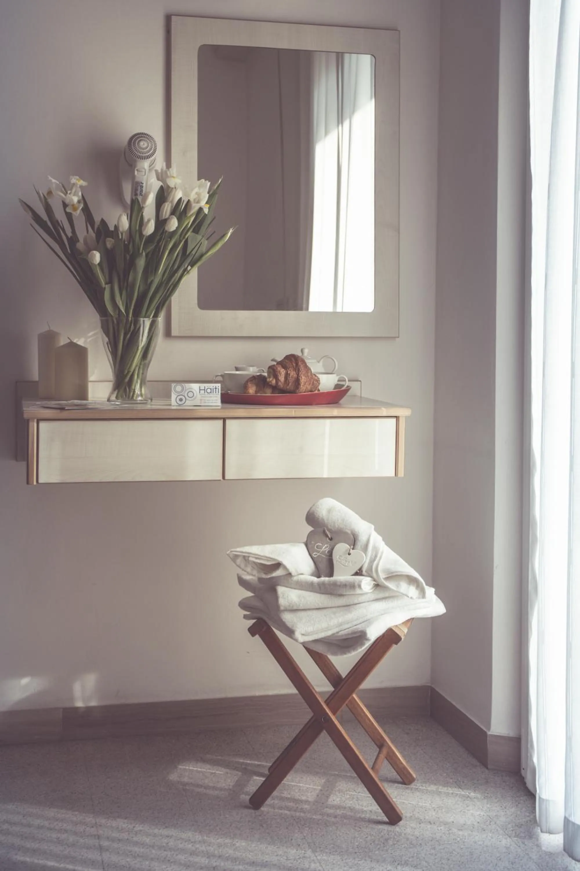 Shower in Hotel Haiti