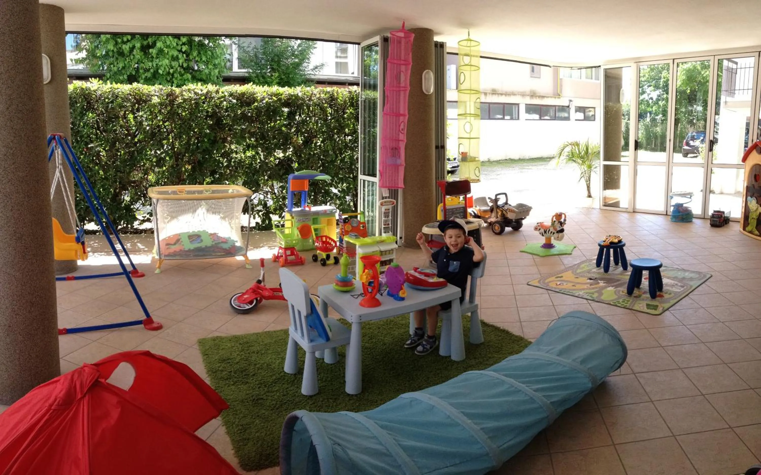 Children play ground in Hotel Haiti
