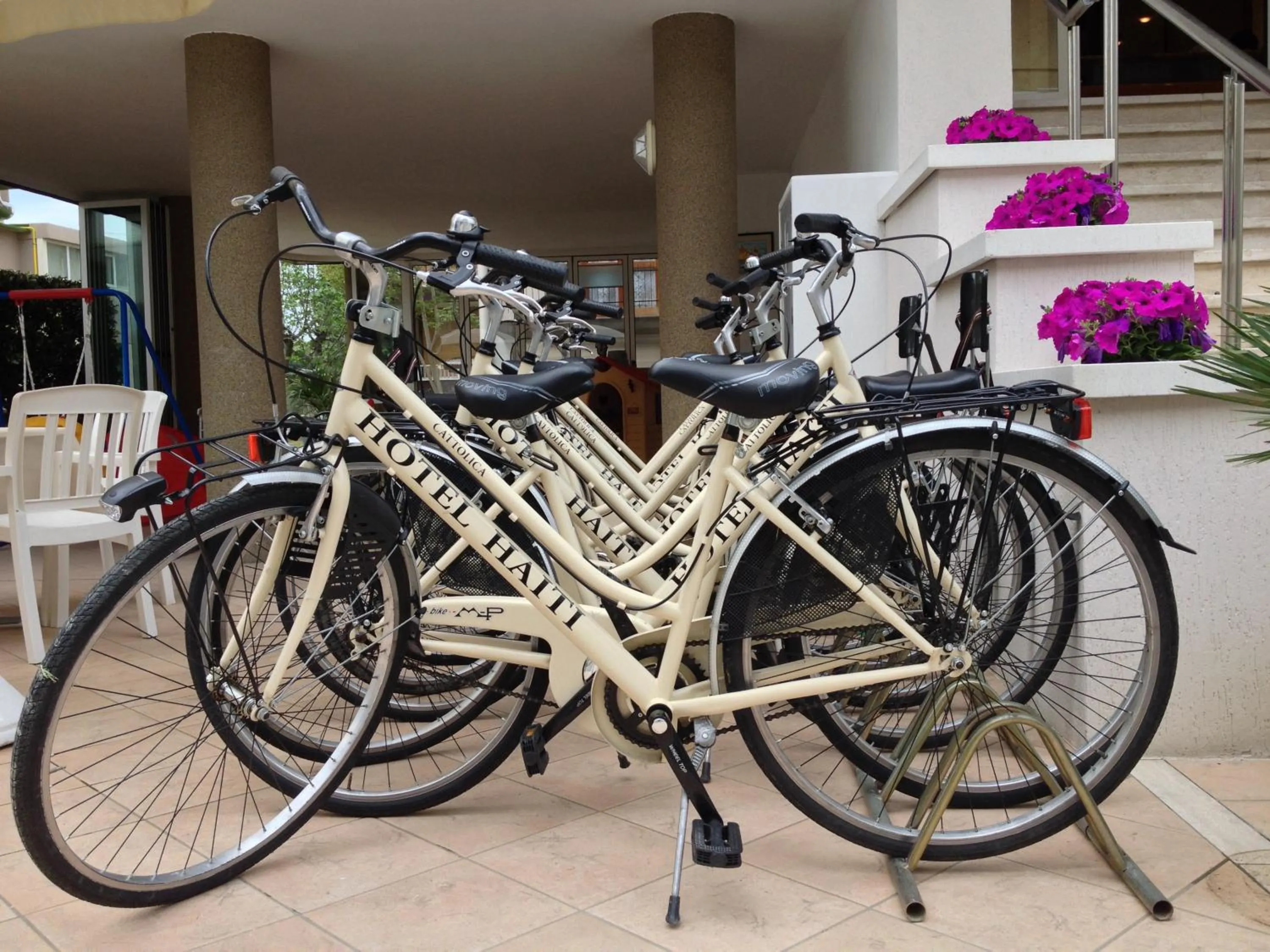 Cycling in Hotel Haiti