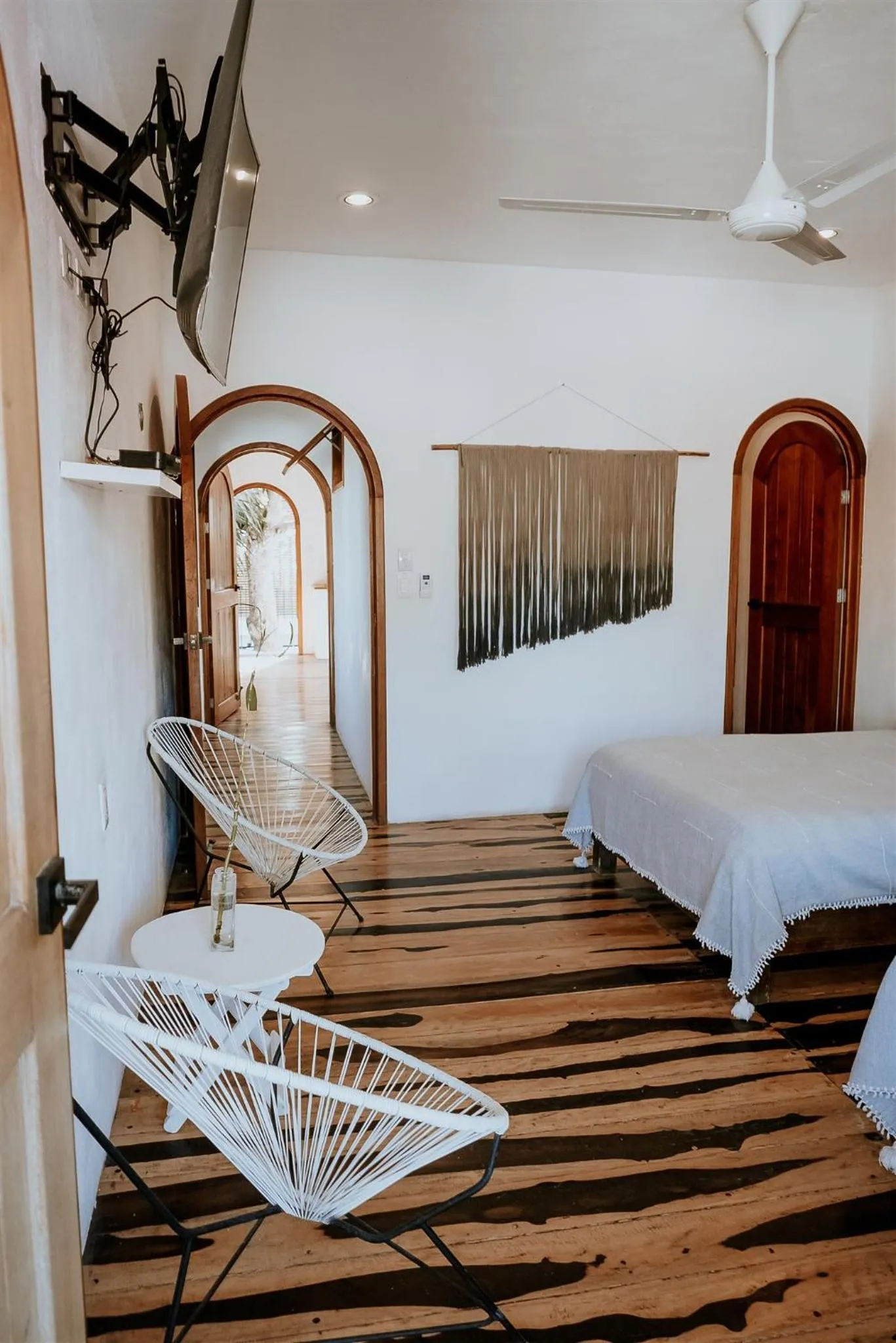 Bed in Apartments & Suites MADRE Holbox Self-Check IN