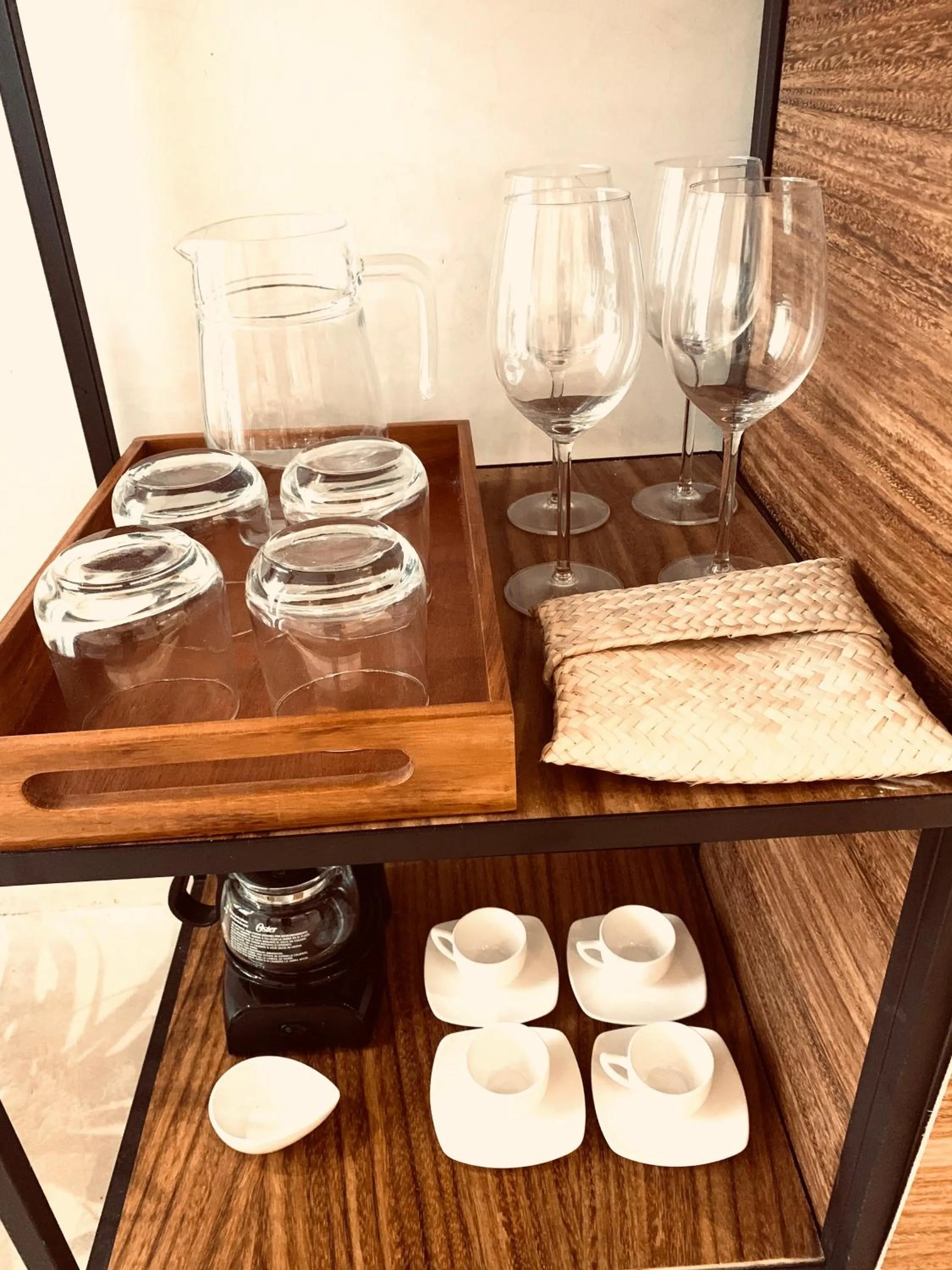 Coffee/tea facilities in Apartments & Suites MADRE Holbox Self-Check IN