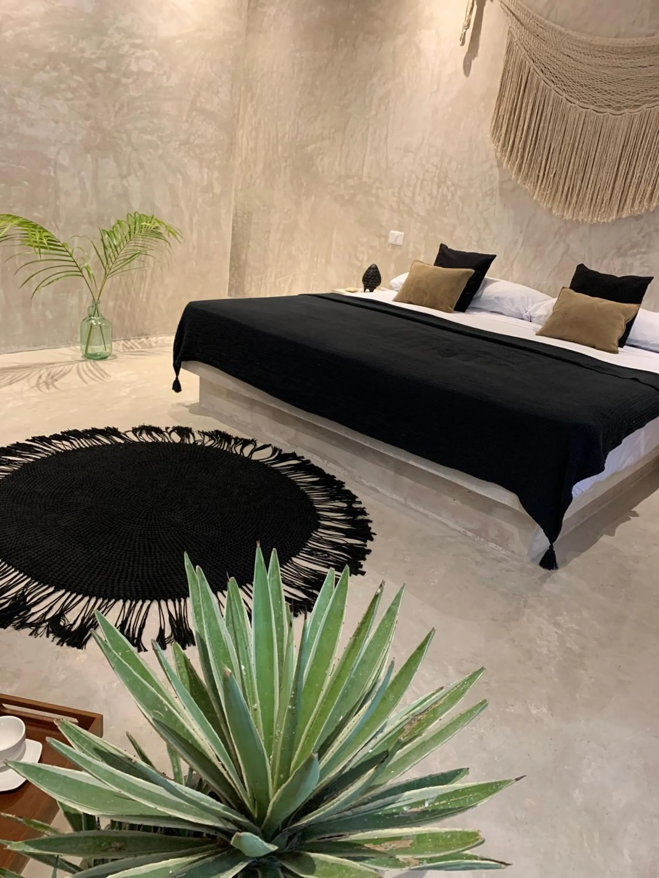 Bed in Apartments & Suites MADRE Holbox Self-Check IN