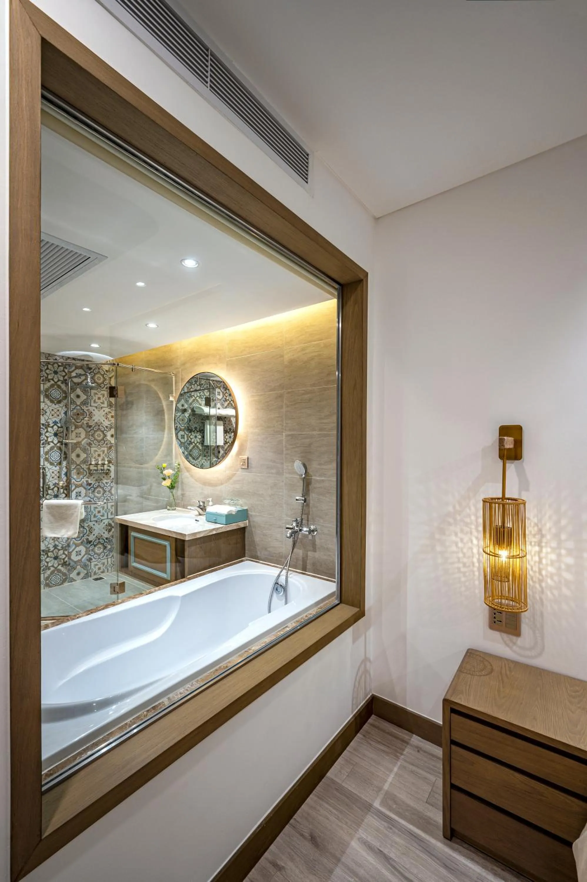 Bathroom in Icon Saigon - LifeStyle Design Hotel