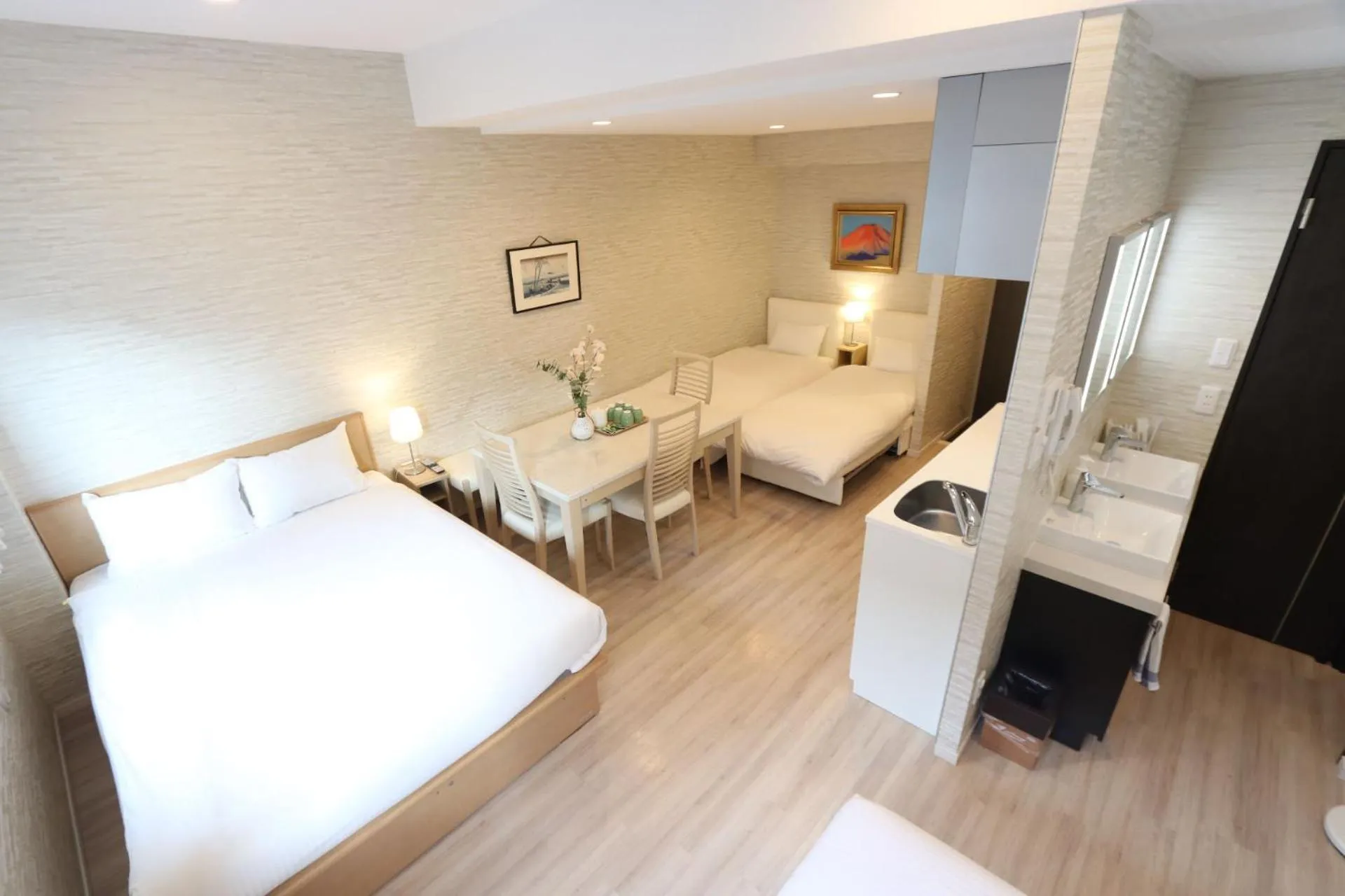 Bed in Petit Grande Miyabi