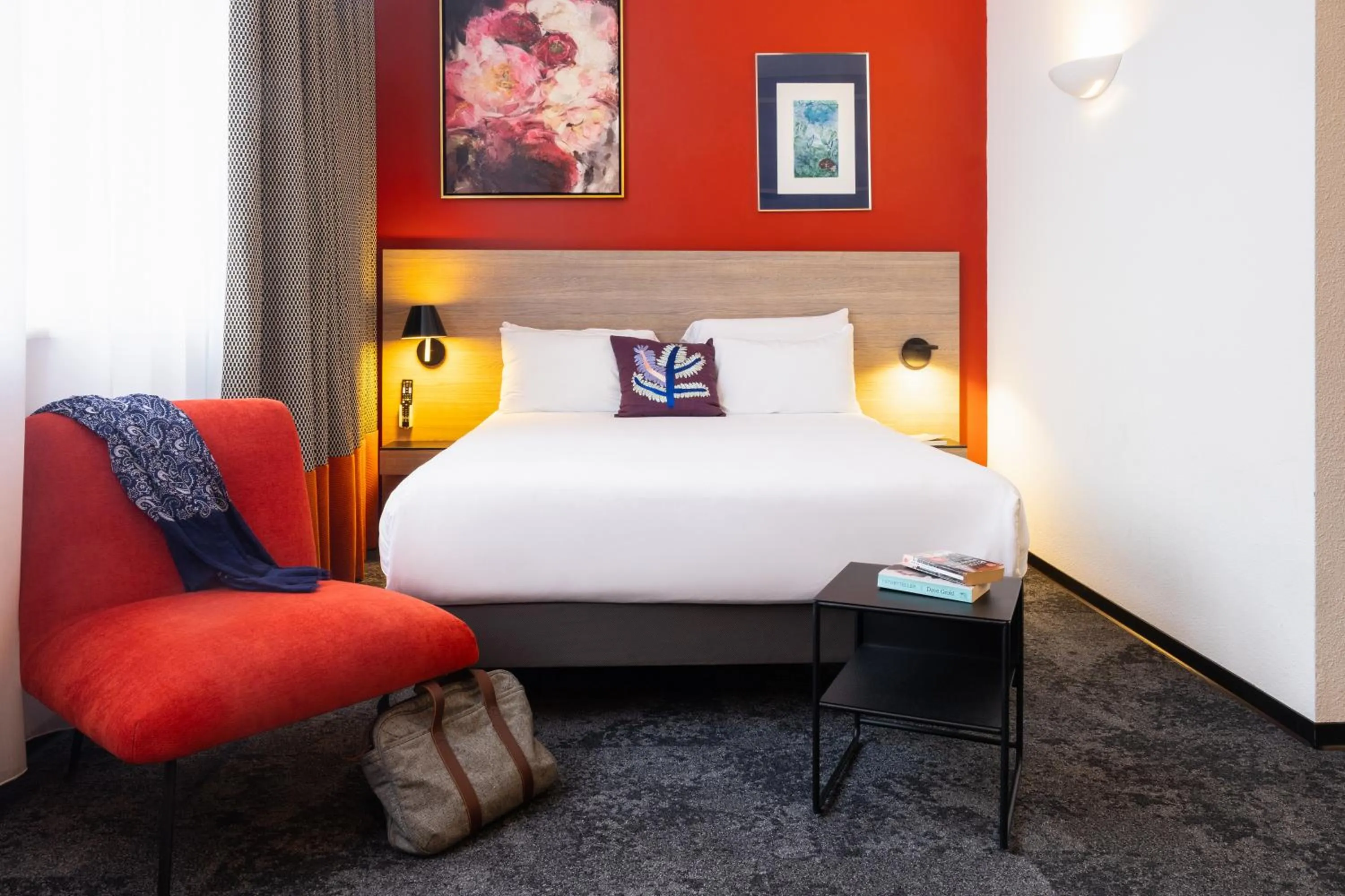 Bed in Mercure Hotel Forbach Centre de Loisirs