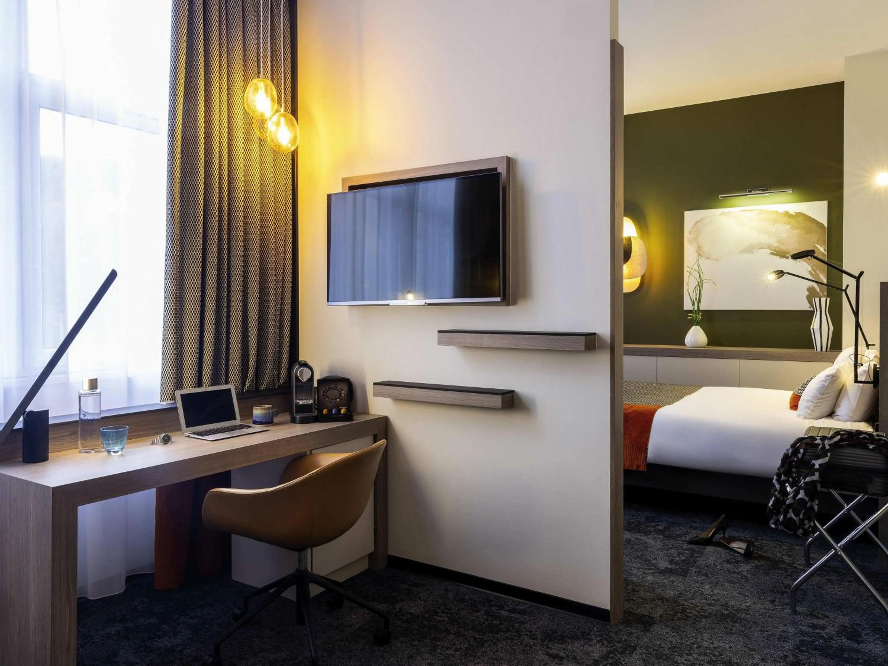 Bedroom, Bed in Mercure Hotel Forbach Centre de Loisirs