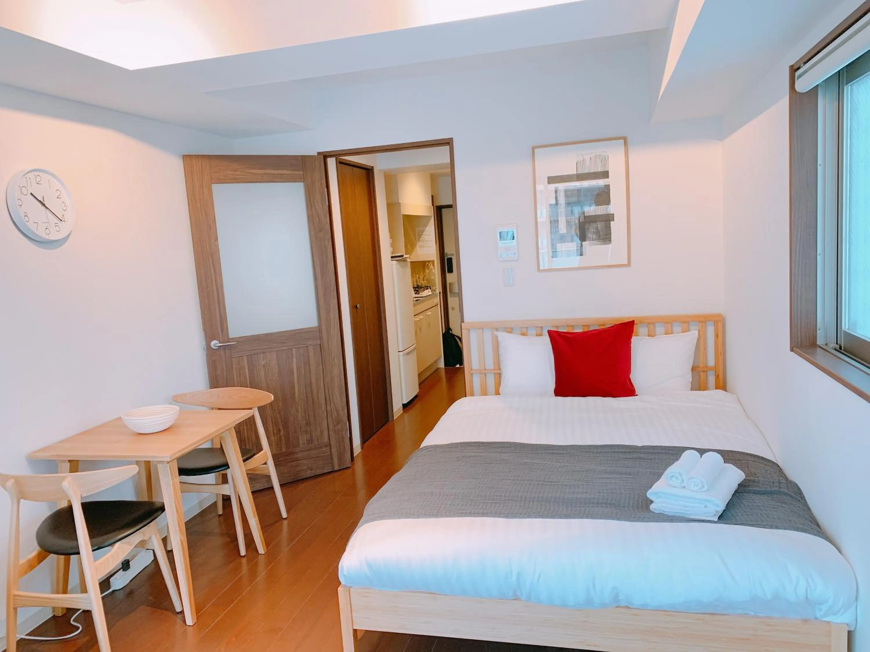 Bed in Dash Living Higashi Azabu