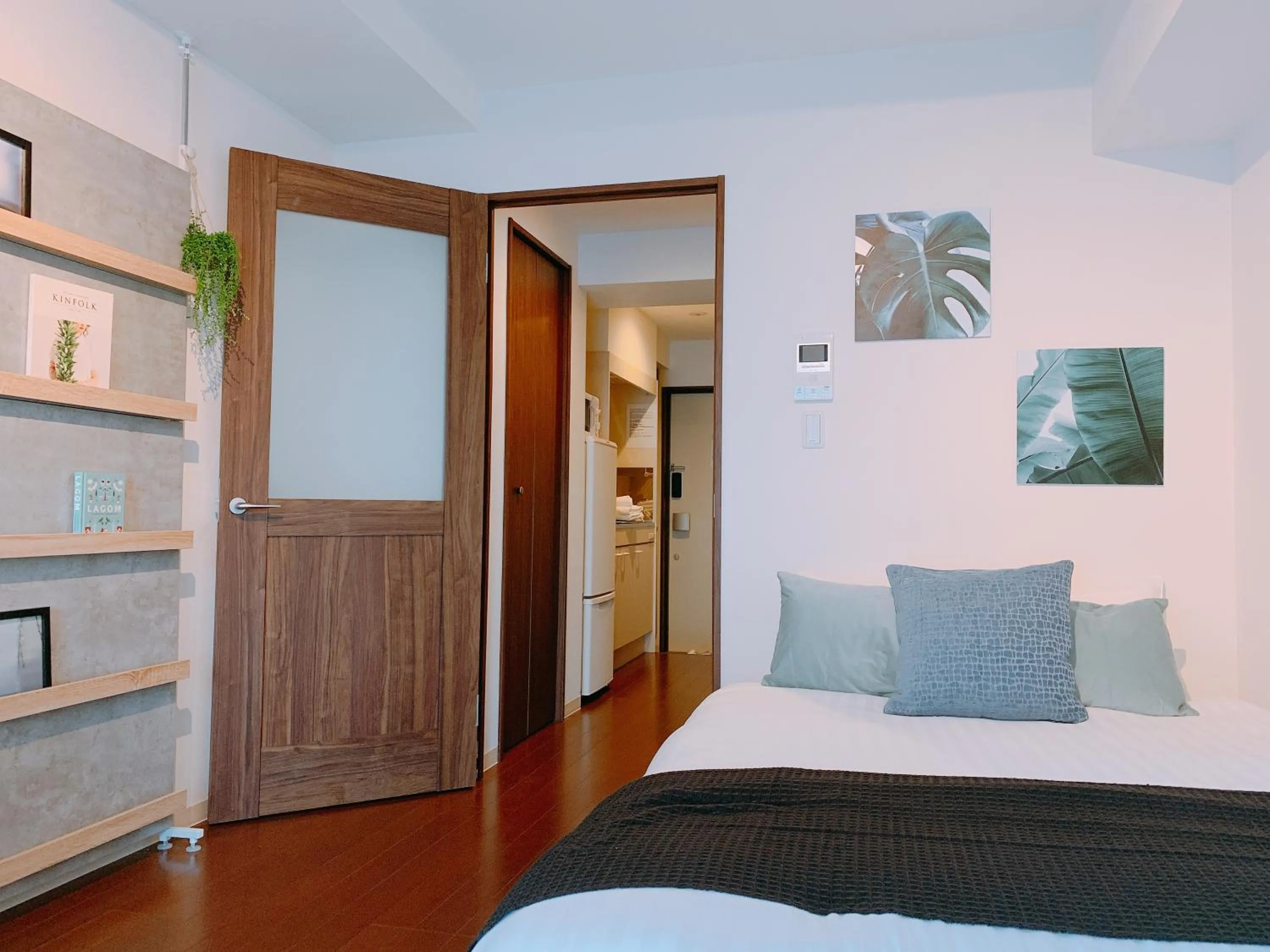 Bed in Dash Living Higashi Azabu