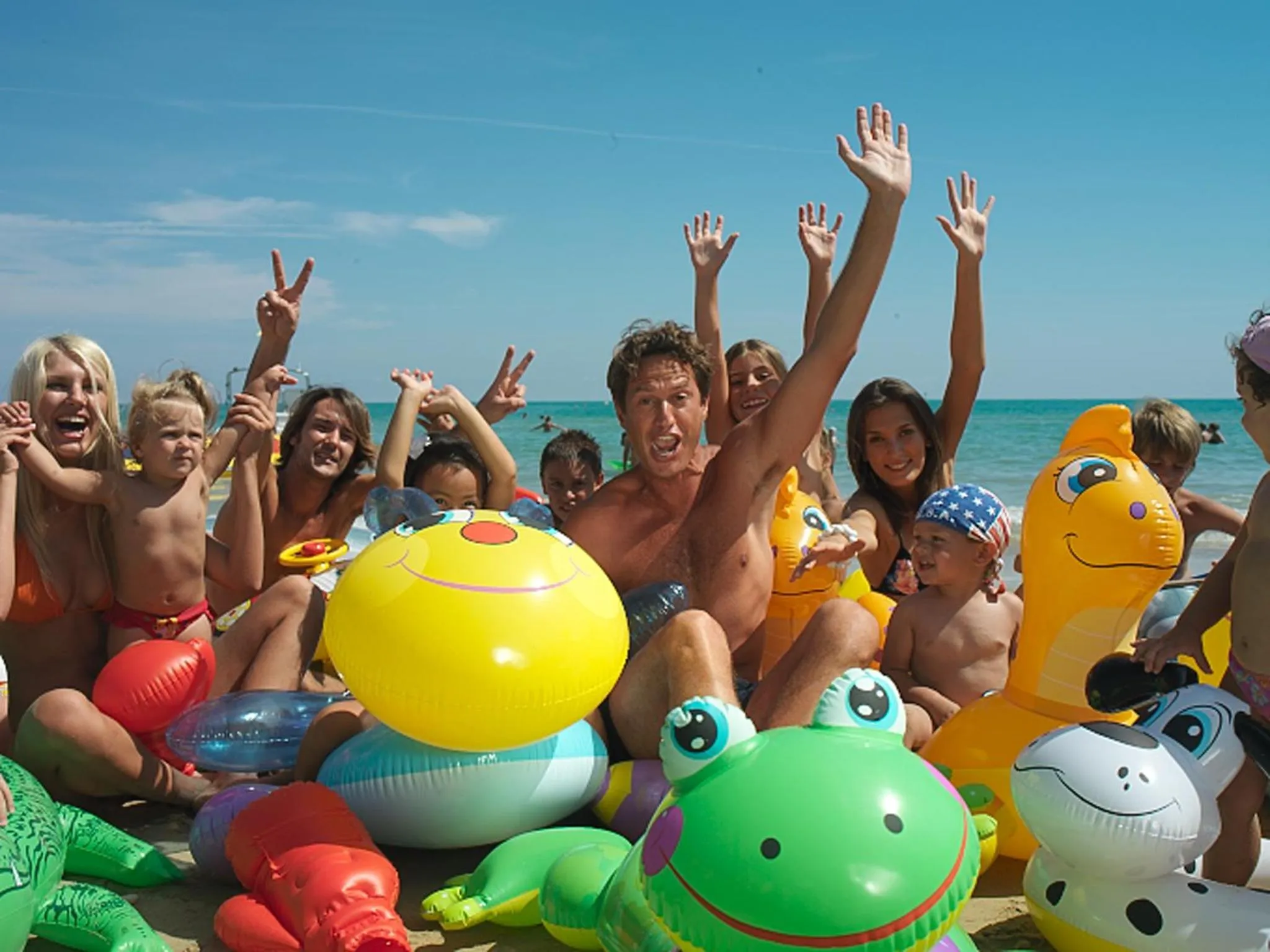 Beach in Hotel President