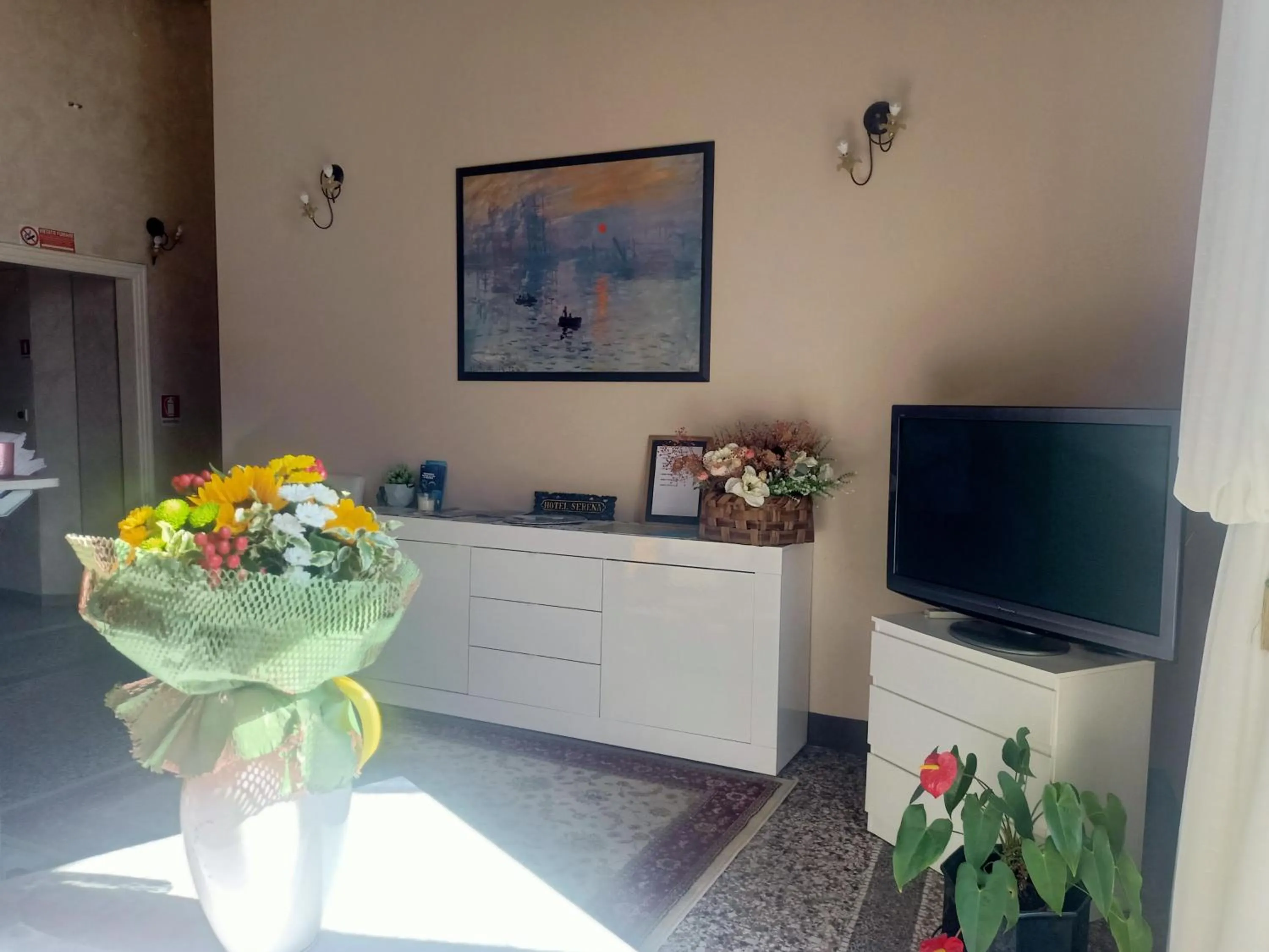 Lobby or reception in Hotel Serena