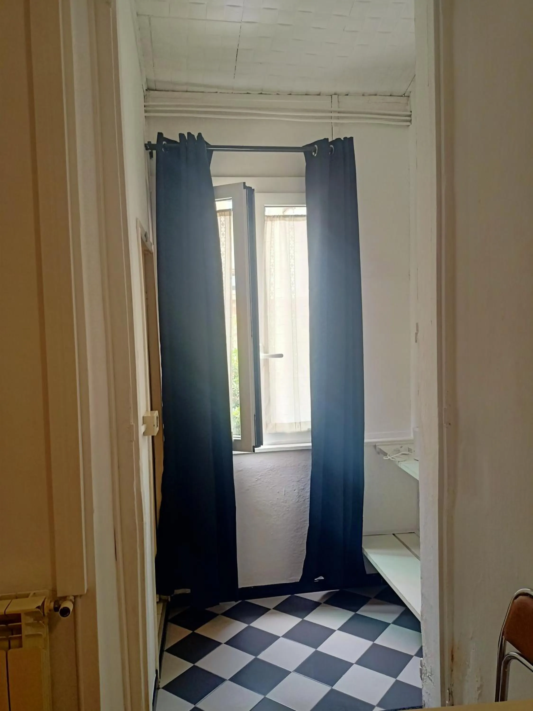 View (from property/room), Bed in Hotel Serena