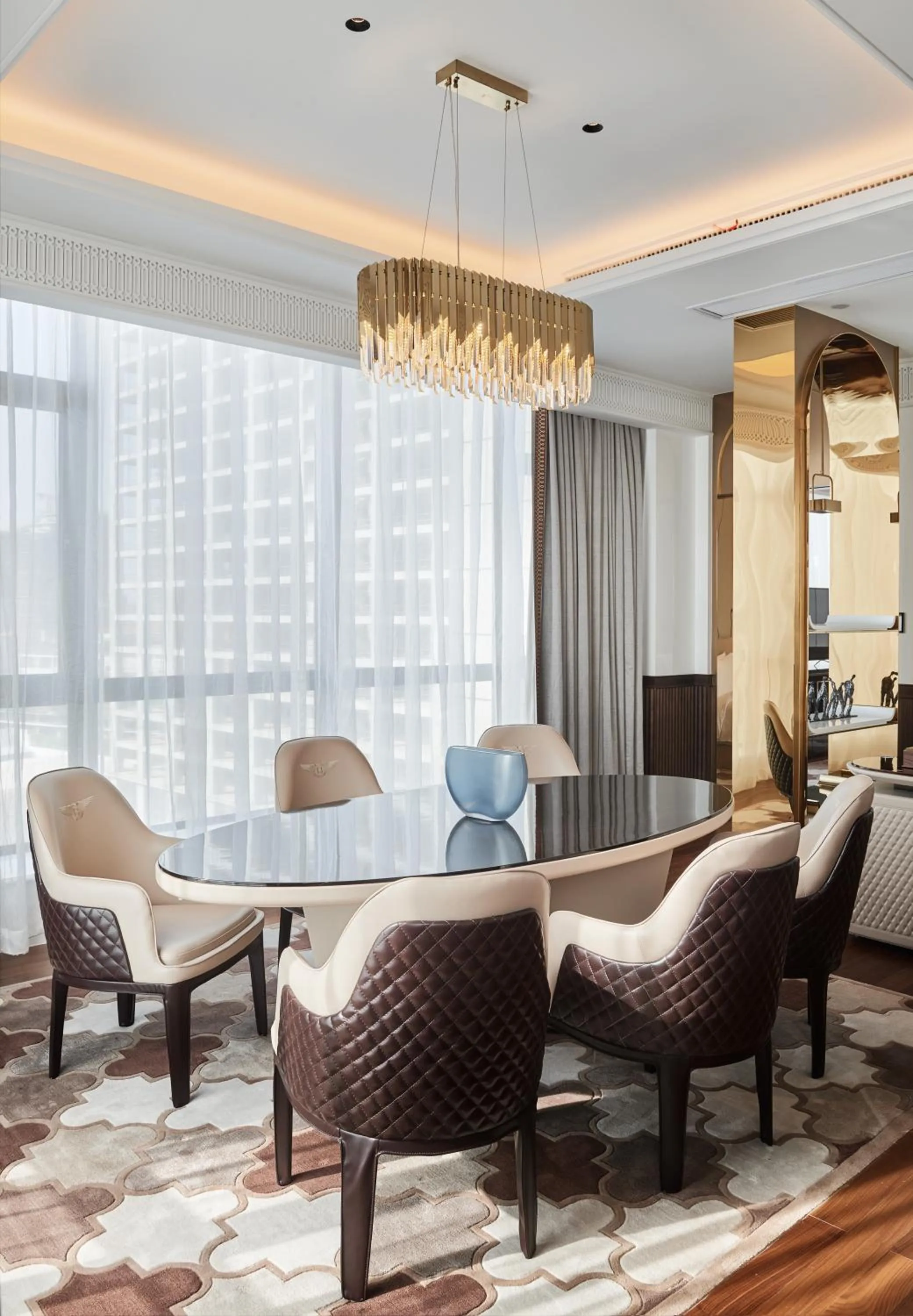 Dining area in Jin Bei Palace Hotel