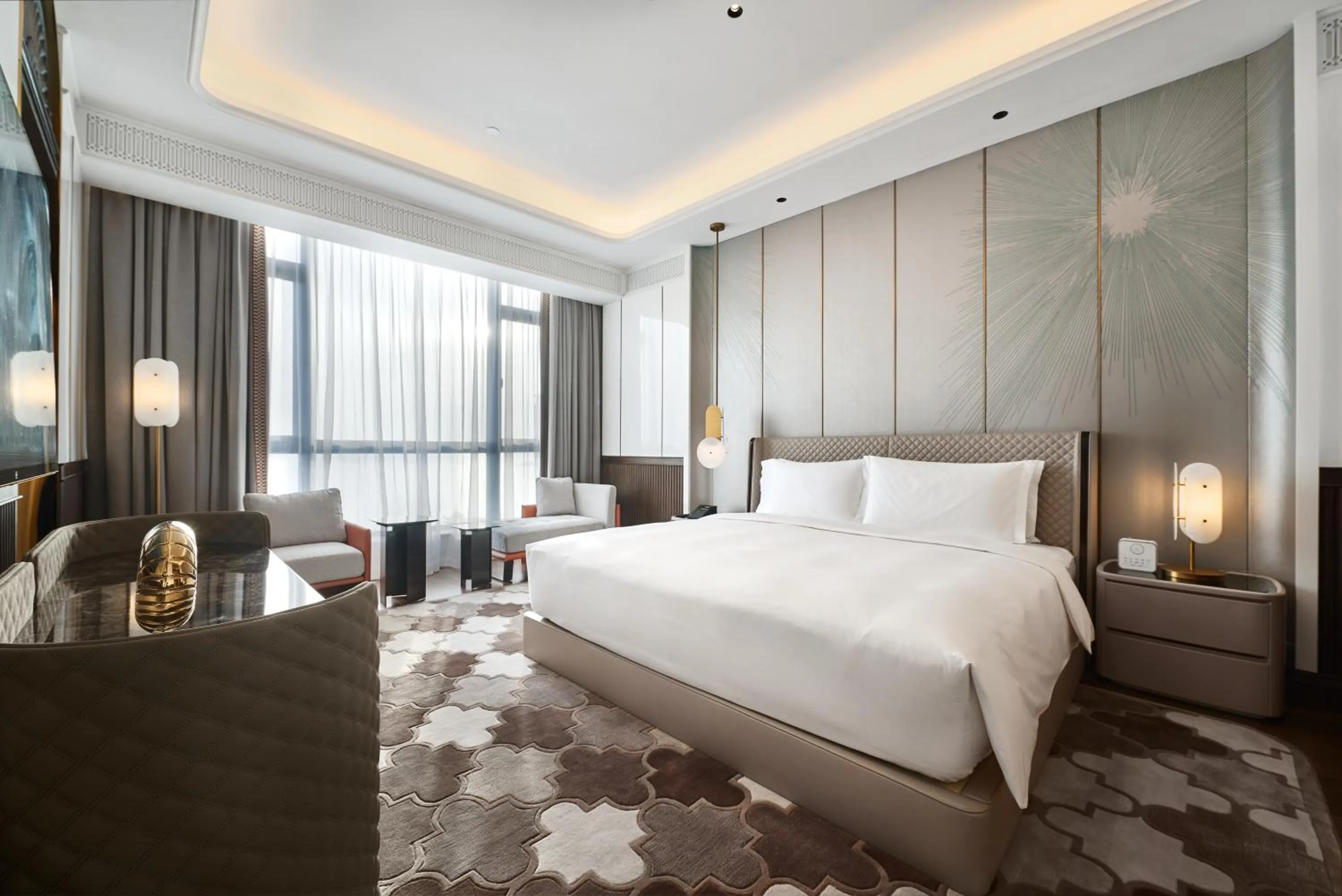 Bedroom in Jin Bei Palace Hotel