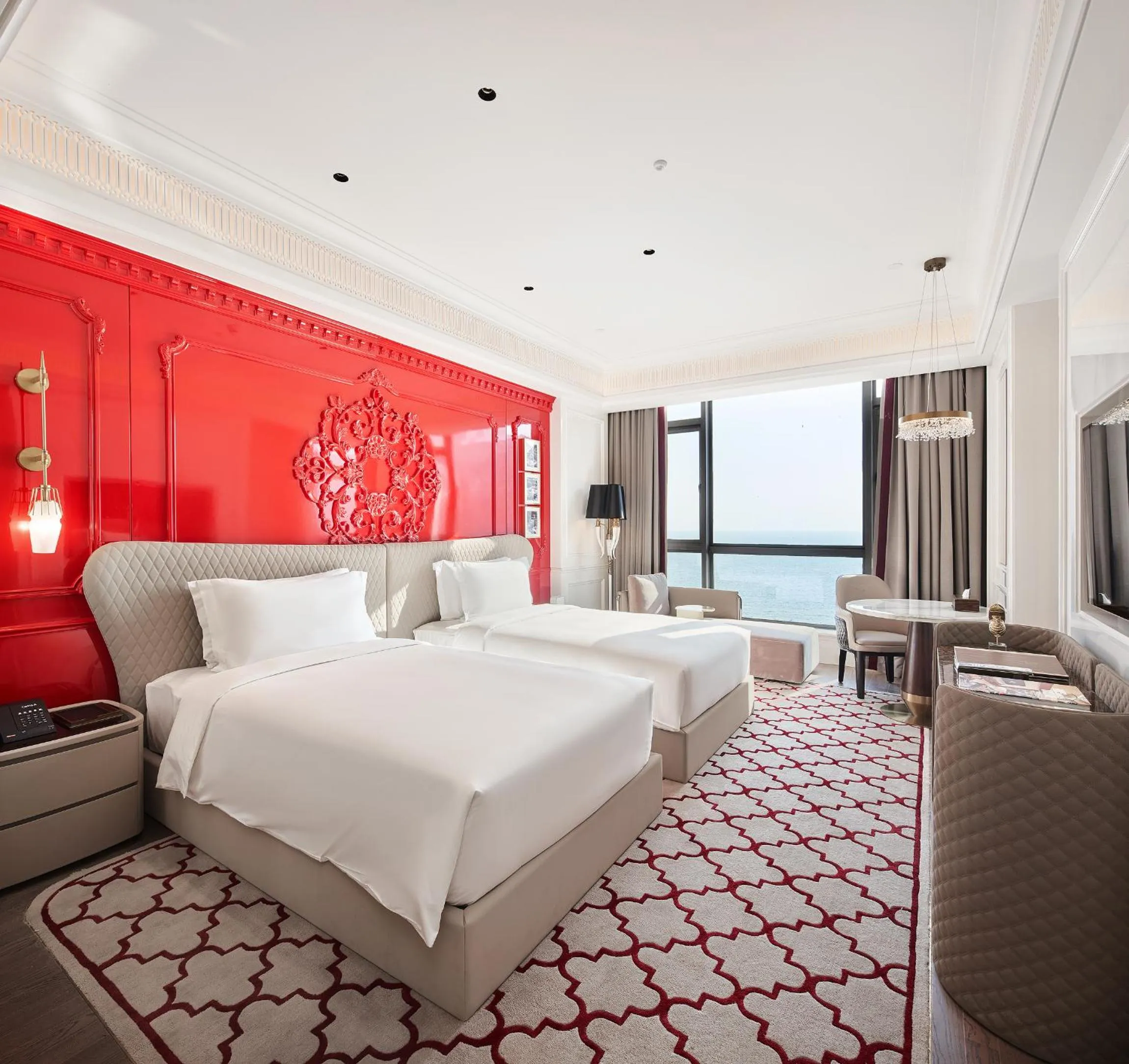 Bedroom in Jin Bei Palace Hotel