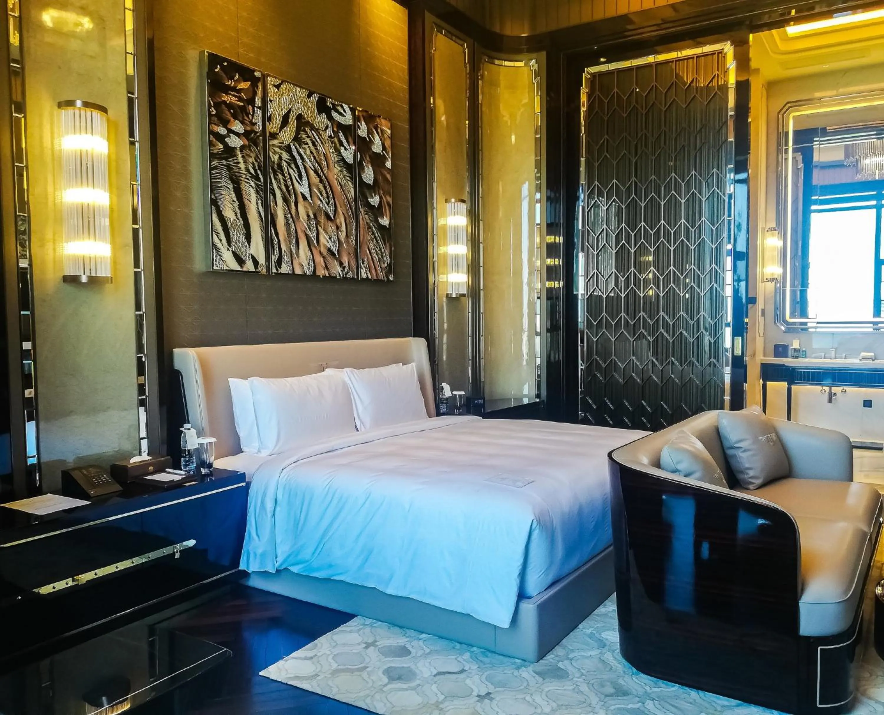 Bedroom in Jin Bei Palace Hotel