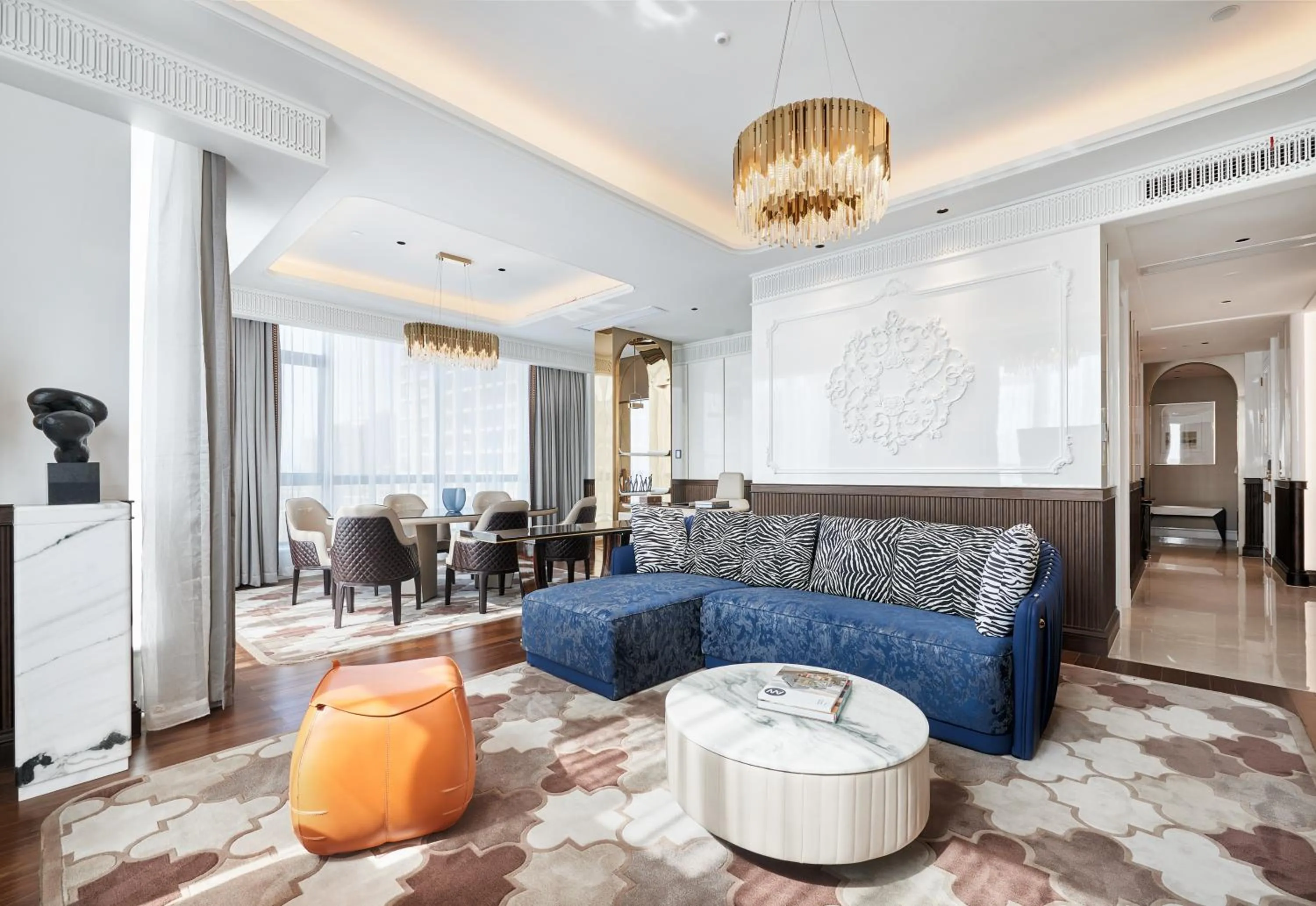 Living room in Jin Bei Palace Hotel