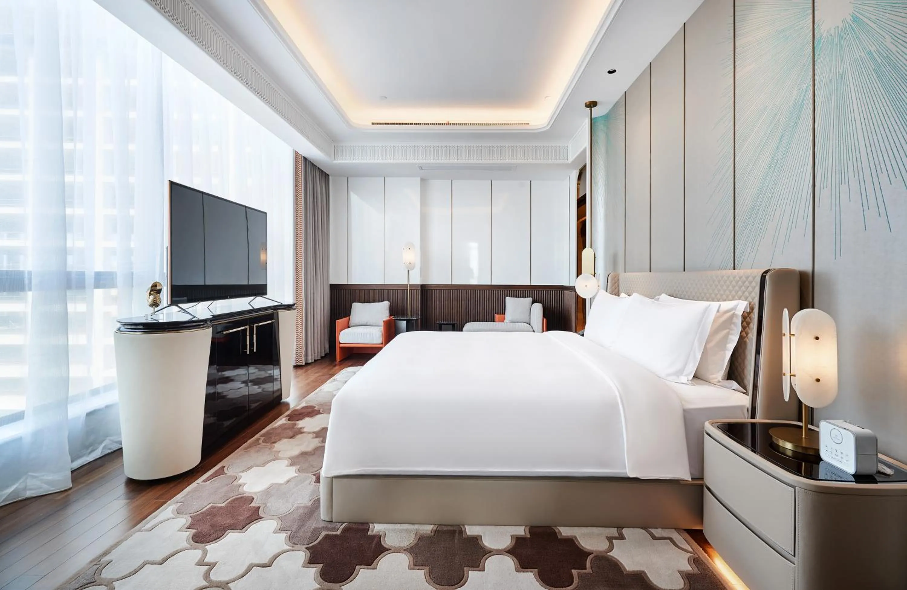 Bedroom in Jin Bei Palace Hotel