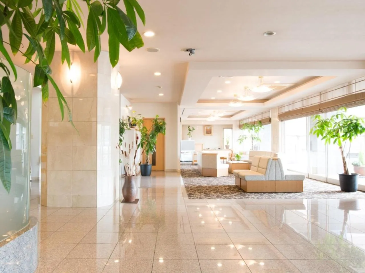 Lobby or reception in Moriyama Art Hotel