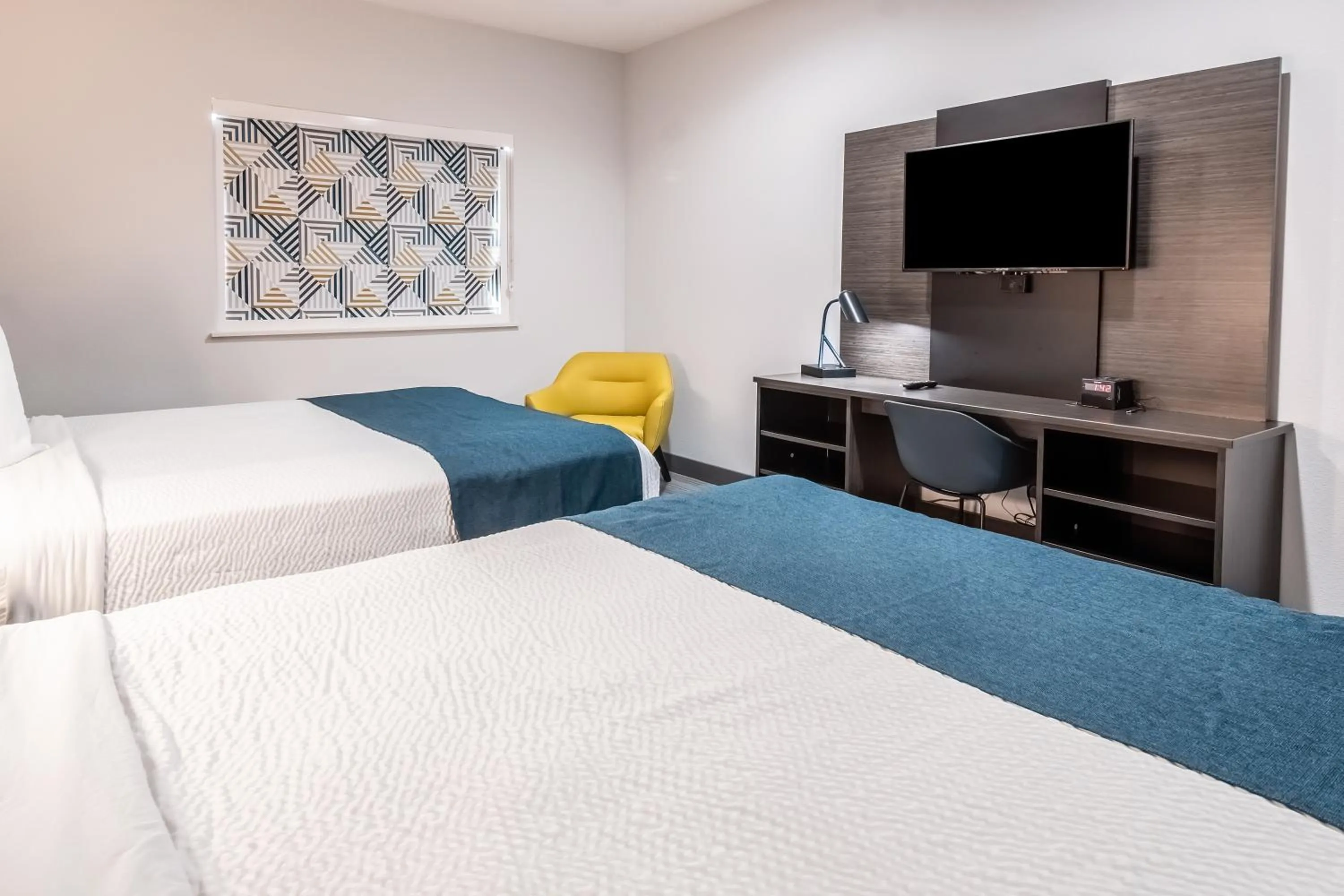 Communal lounge/ TV room, Bed in Studio 6-Mesquite, TX - Dallas