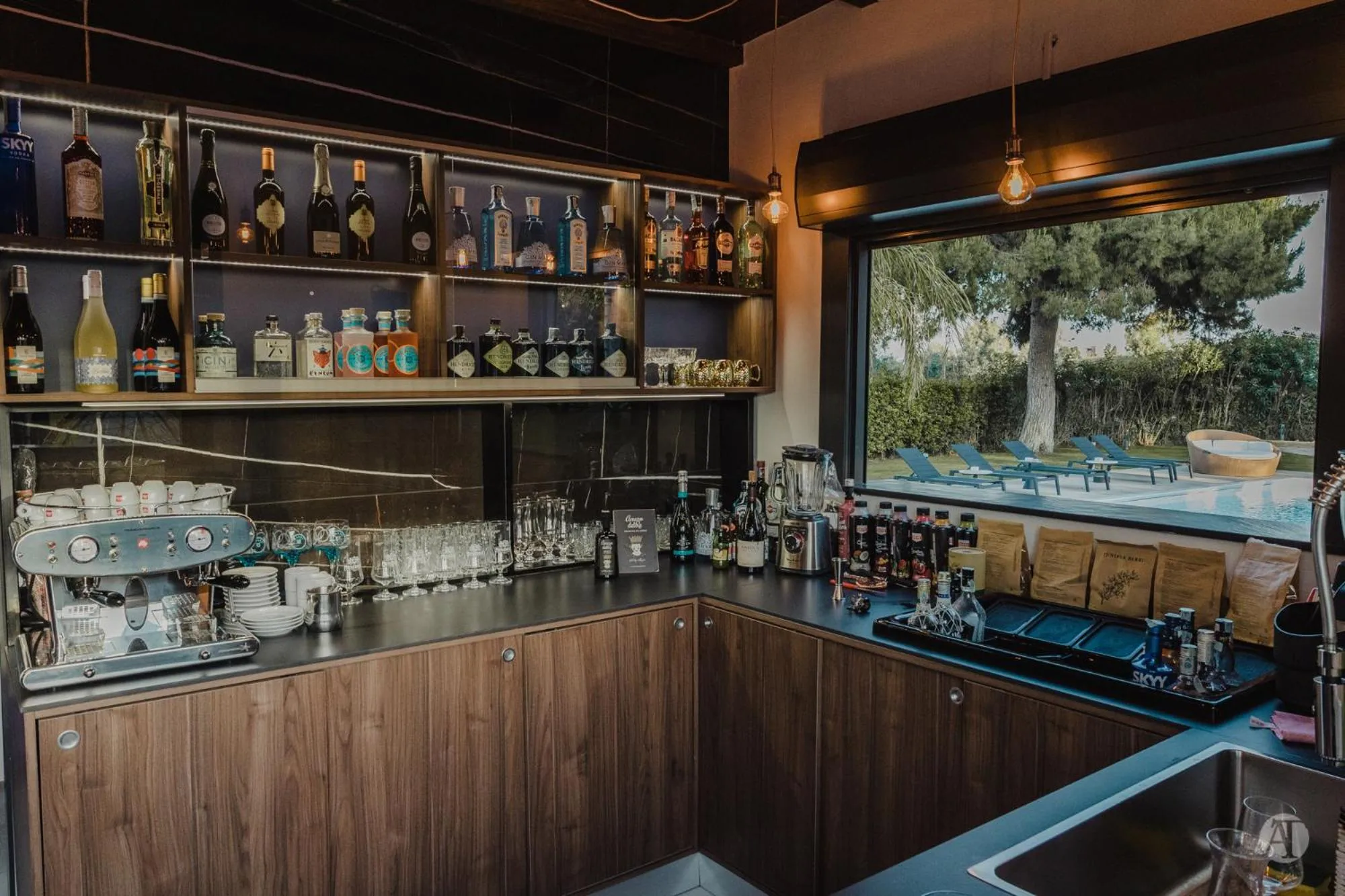 Lounge or bar in B&B Villa Seta