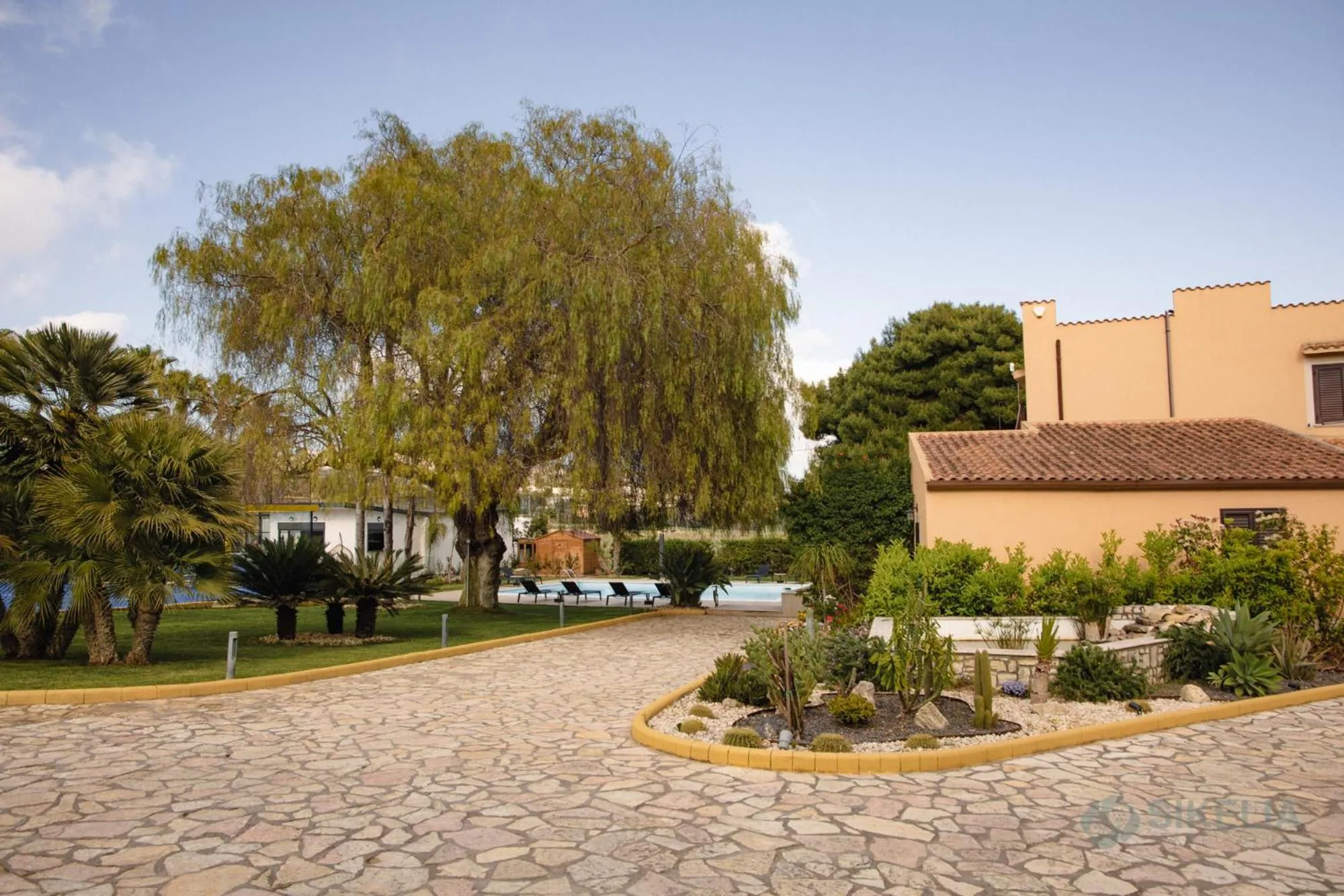 Garden in B&B Villa Seta