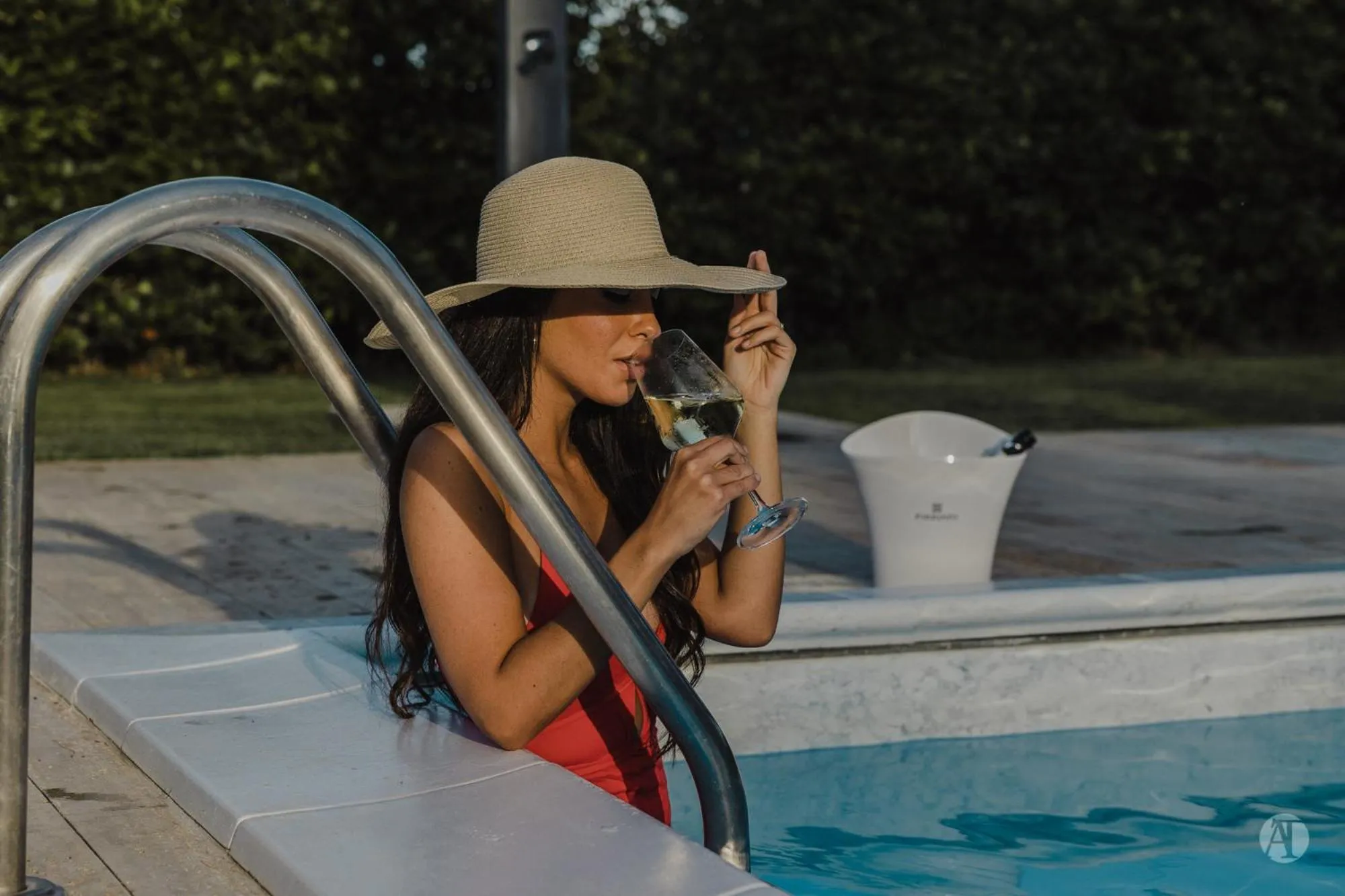 Swimming pool in B&B Villa Seta