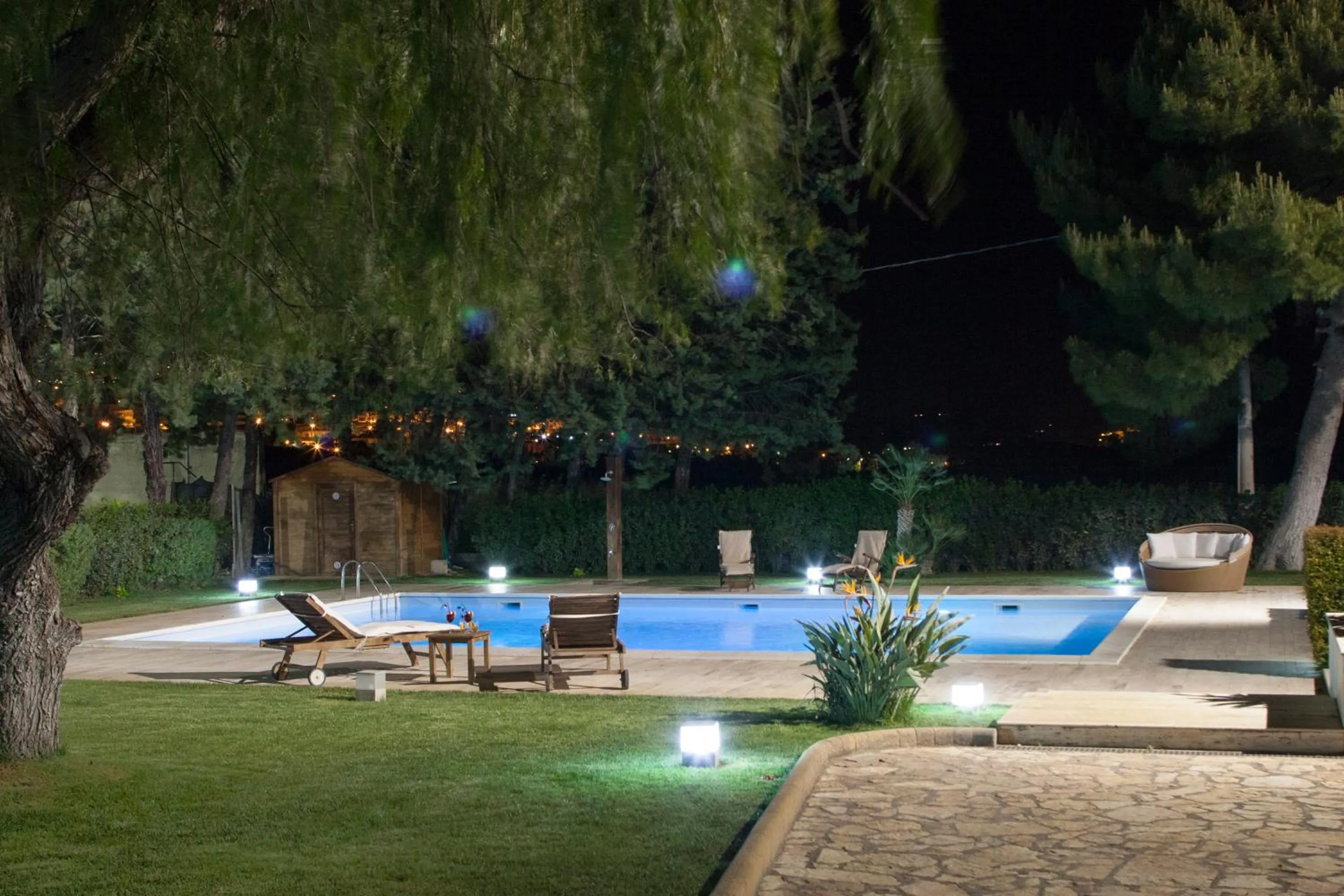 Garden in B&B Villa Seta