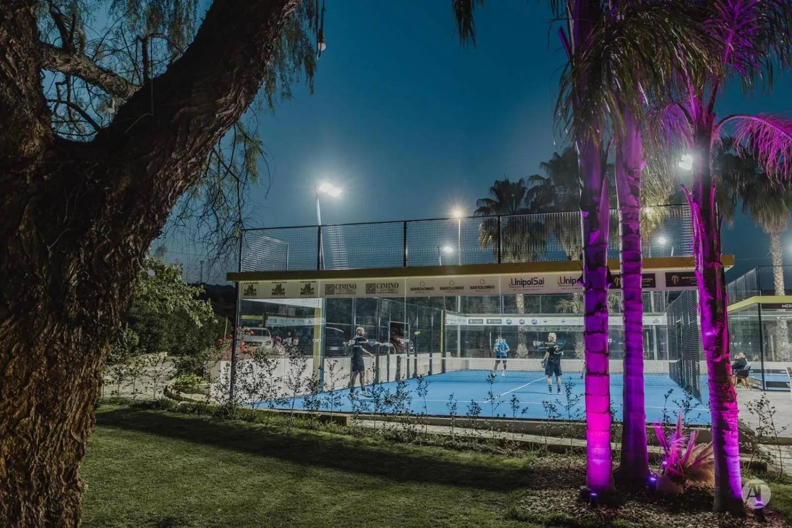Tennis court in B&B Villa Seta
