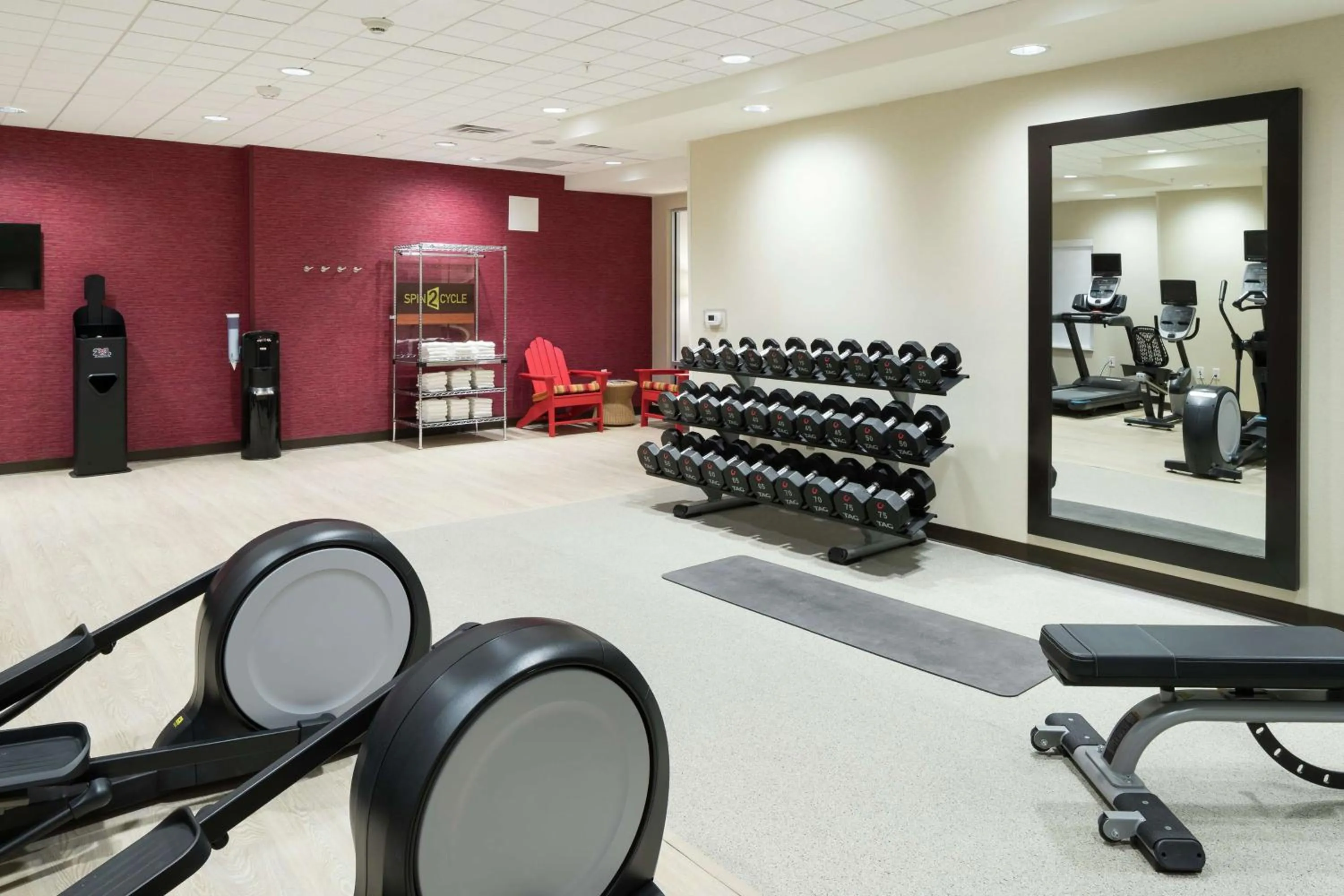 Fitness centre/facilities in Home2 Suites By Hilton Jacksonville Airport