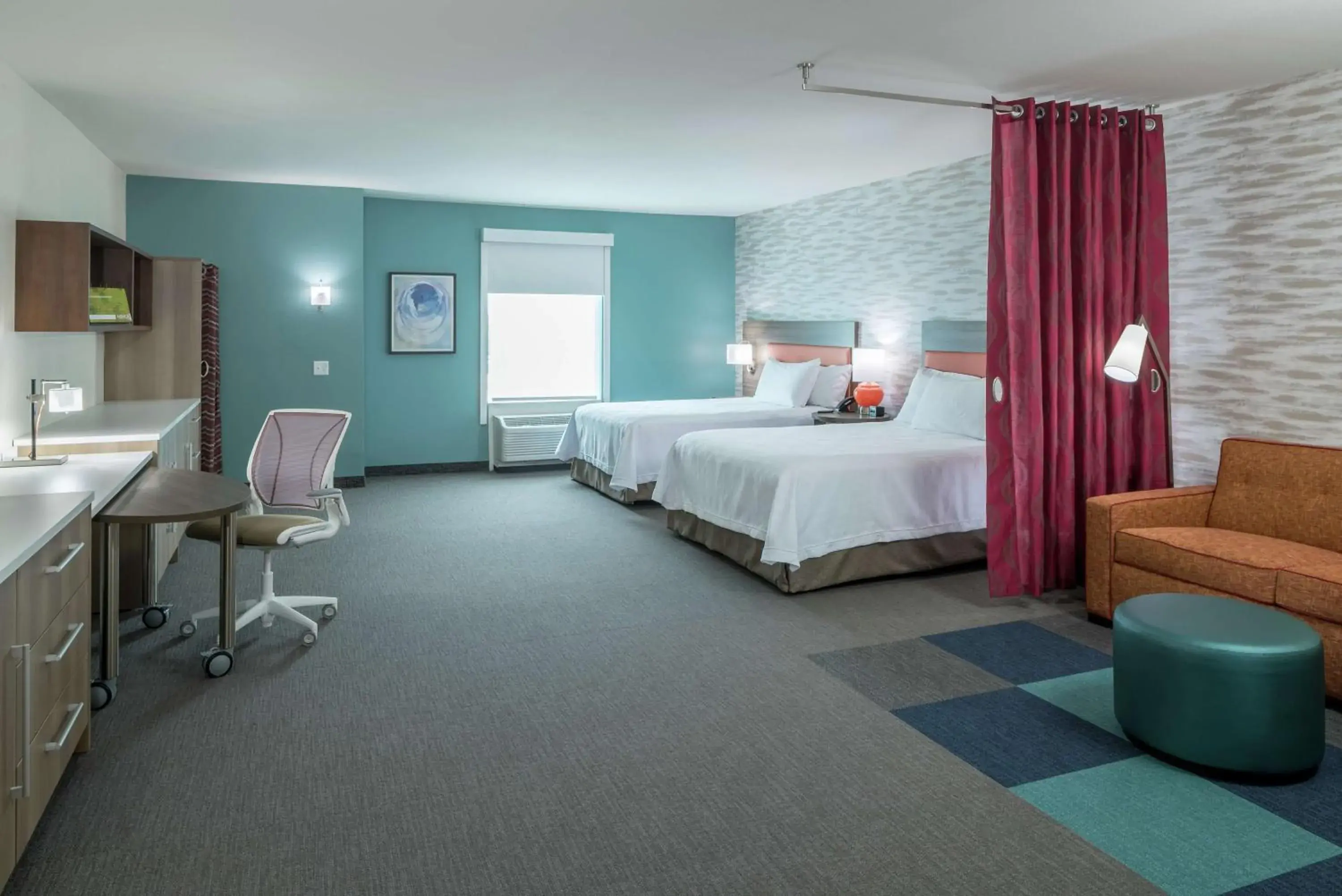 Queen Studio with Two Queen Beds - Mobility Access/Non-Smoking in Home2 Suites By Hilton Jacksonville Airport Queen Studio with Two Queen Beds - Mobility Access/Non-Smoking in Home2 Suites By Hilton Jacksonville Airport
