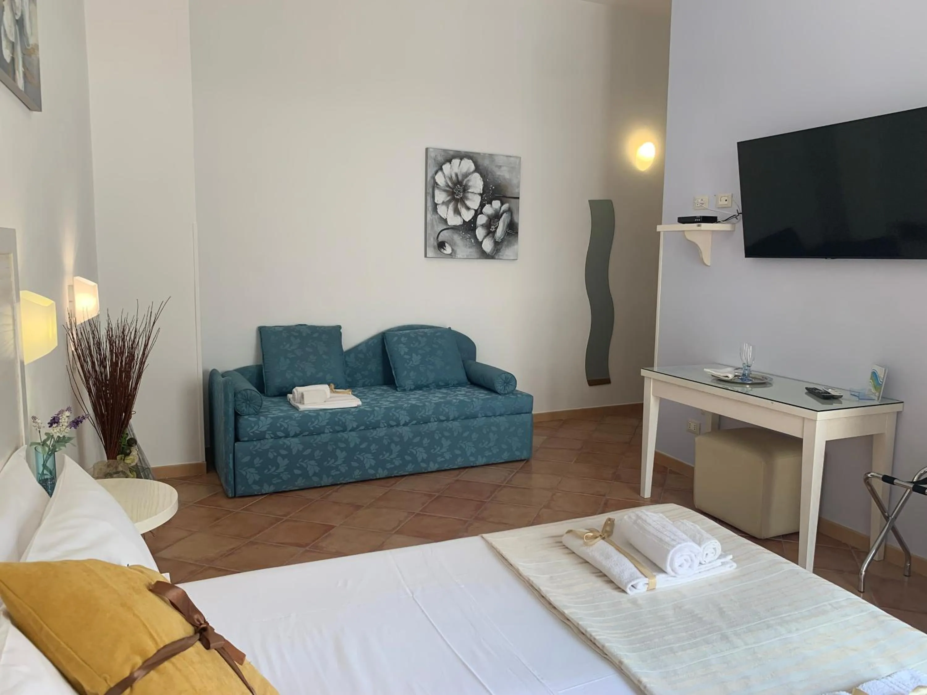 View (from property/room), Bed in Badia Rooms & Breakfast