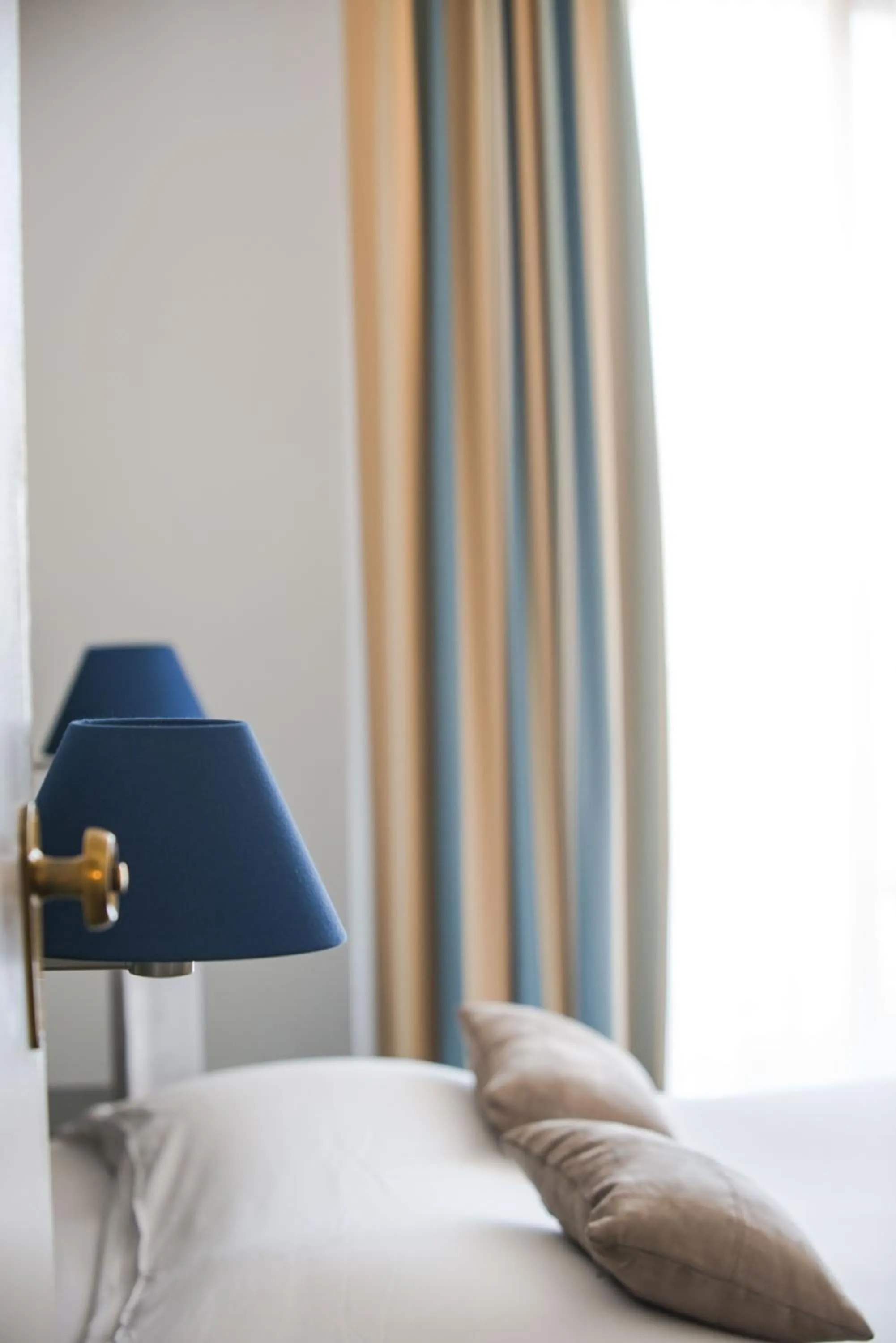 Decorative detail, Bed in Hôtel Comté de Nice