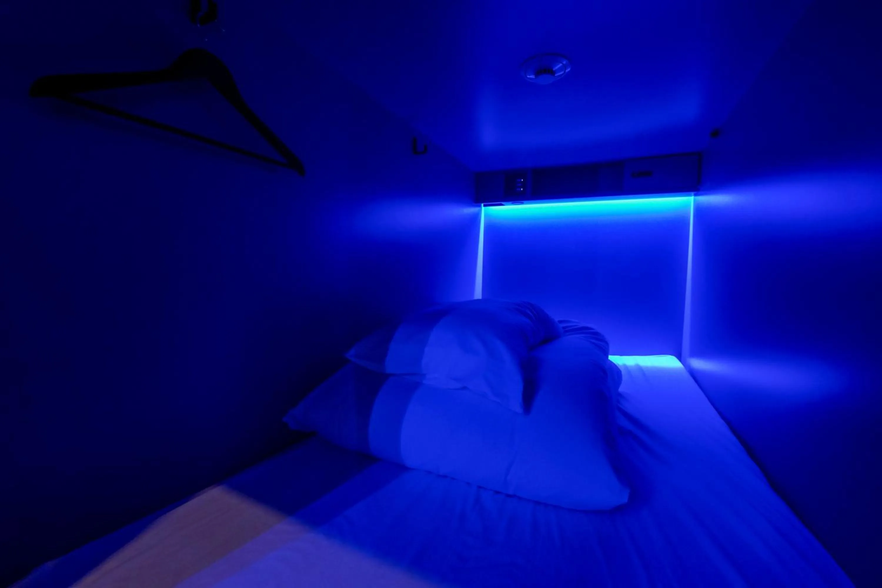 Bed in esports hotel e-ZONe 電脳空間