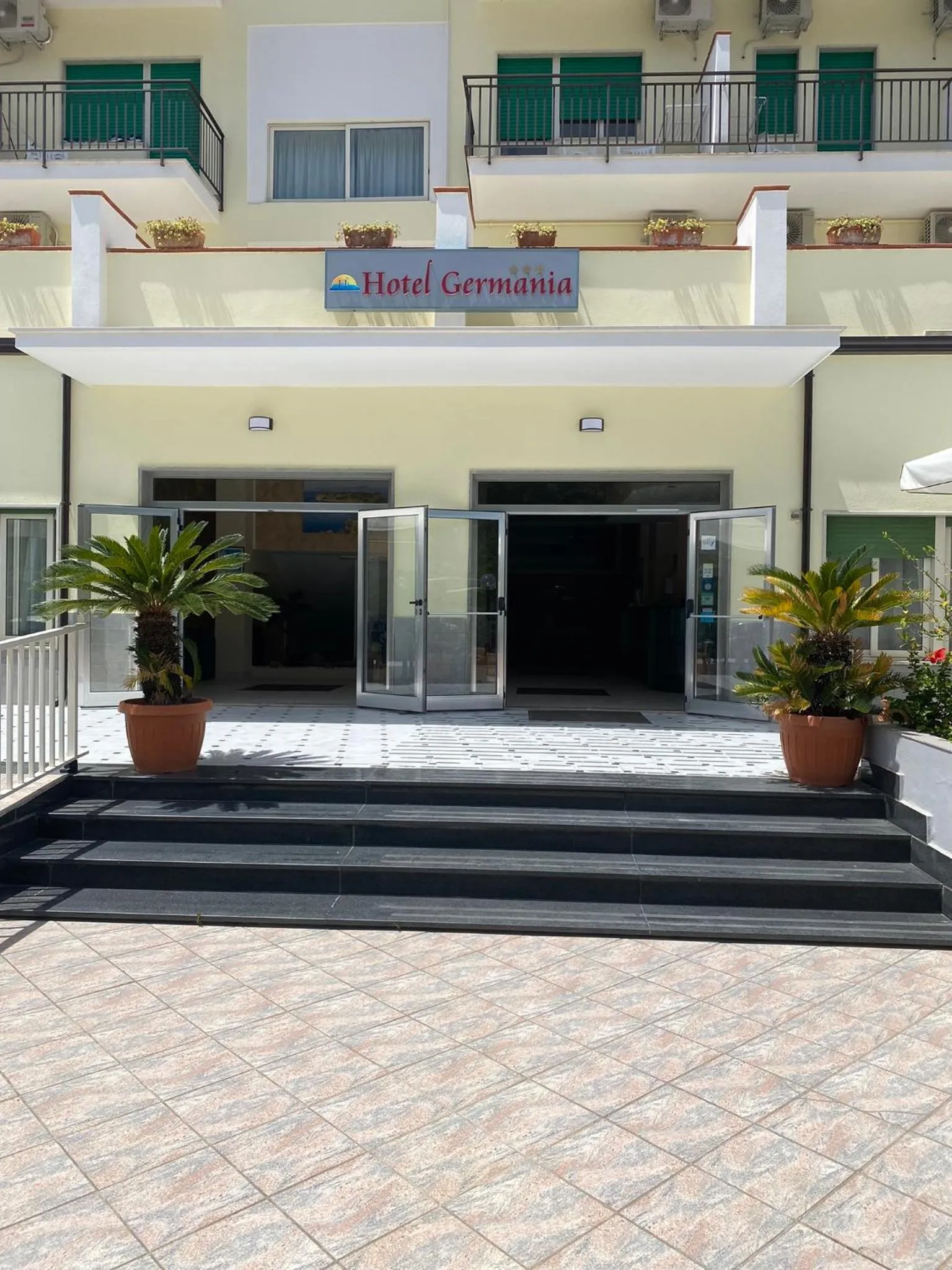 Property building in Hotel Germania