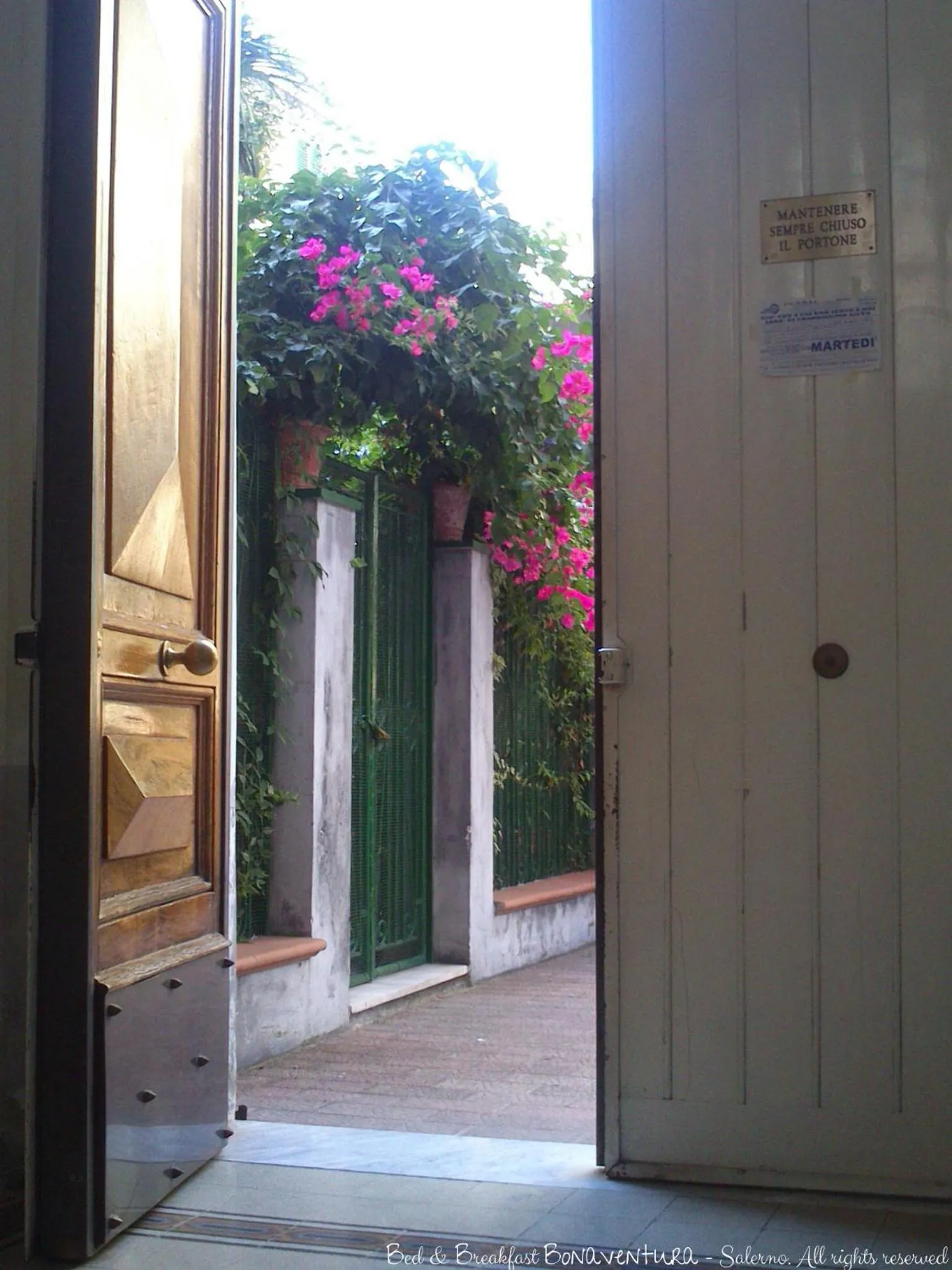 Decorative detail in Bed & Breakfast Bonaventura