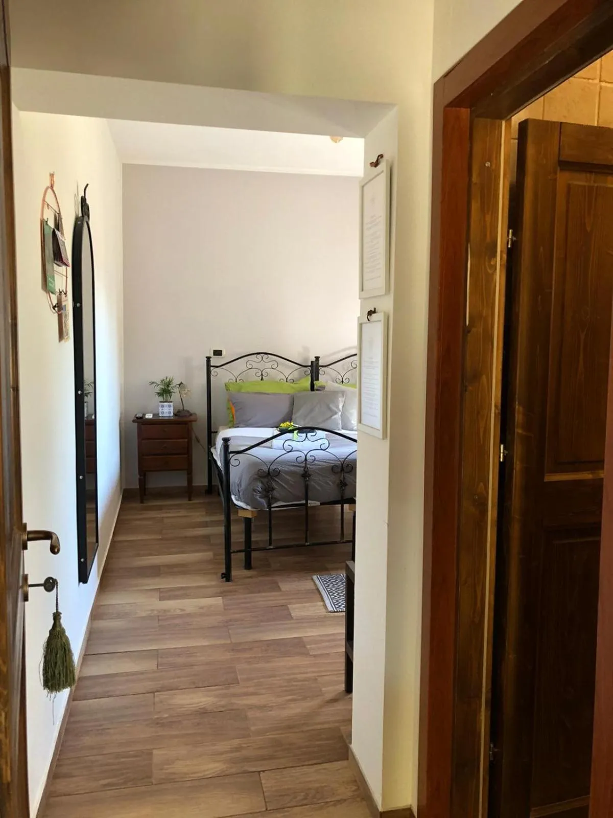 Bedroom, Bed in B&B Mandorla Amara