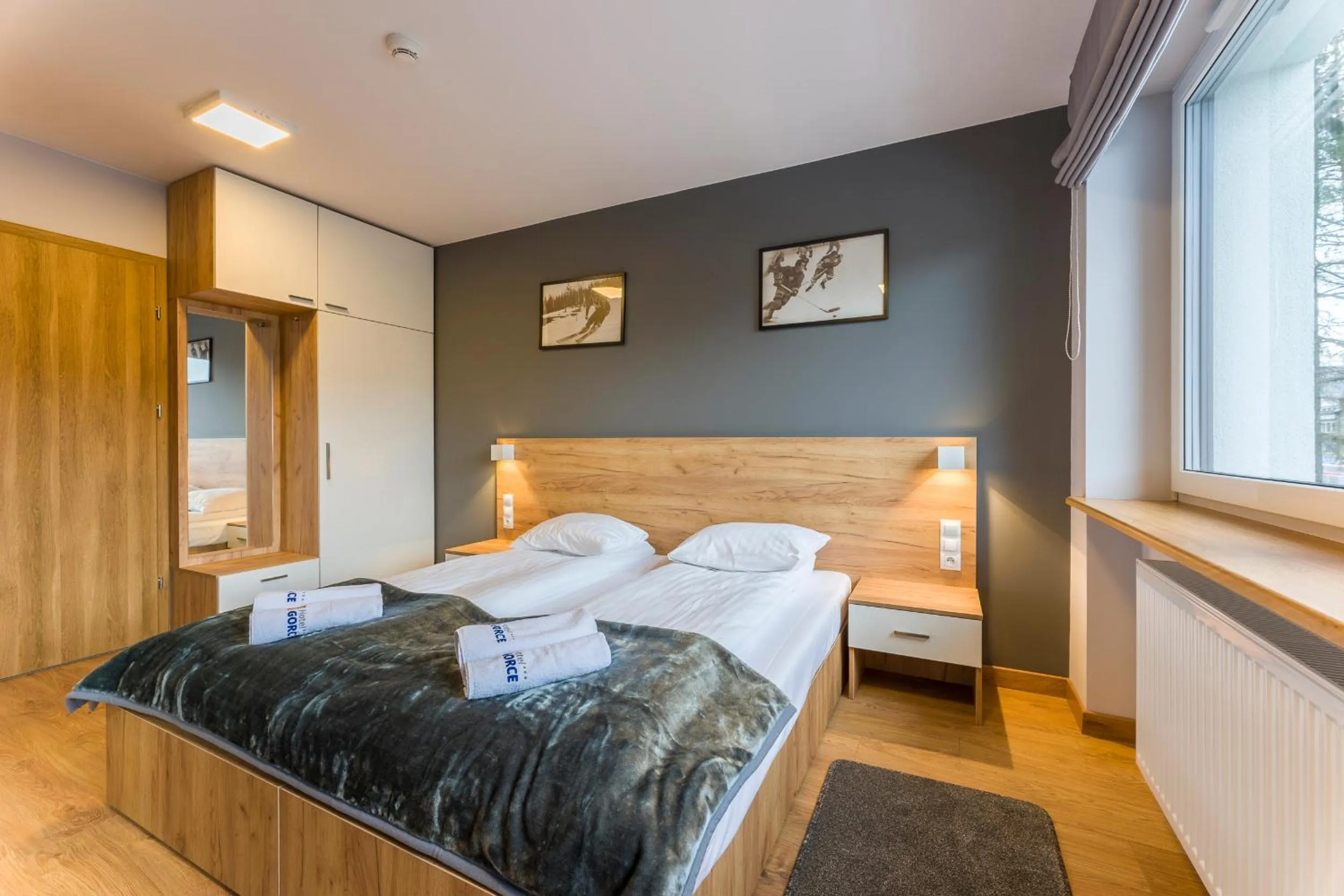 Bed in Hotel***Gorce