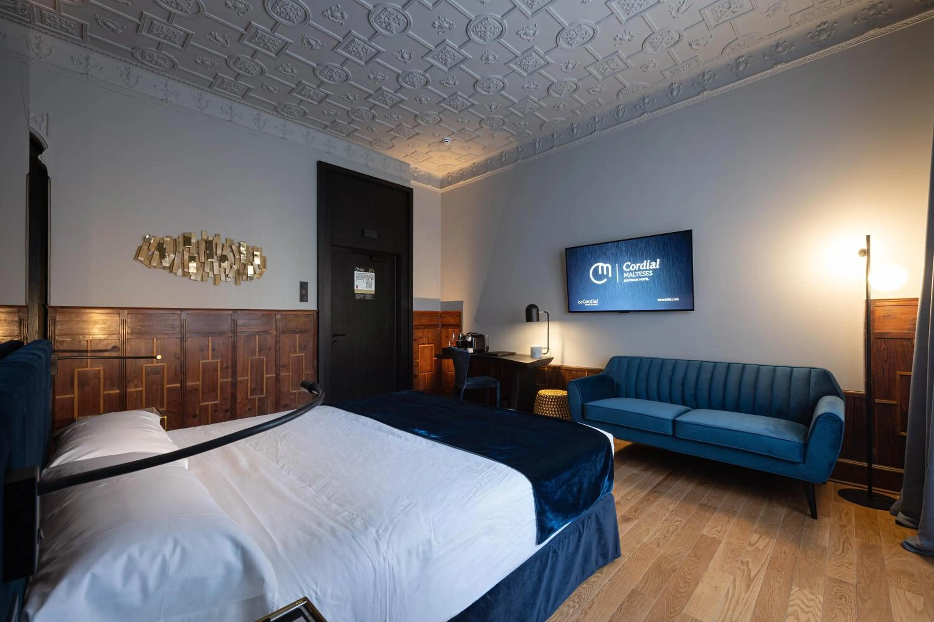 Bed in Boutique Hotel Cordial Malteses