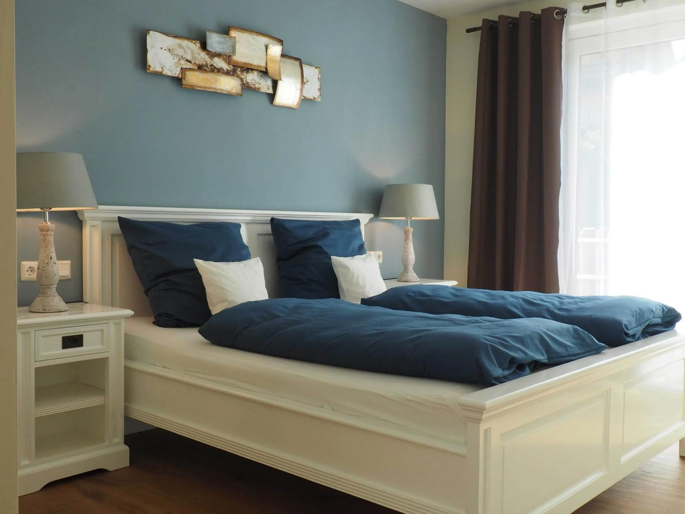 Bedroom, Bed in Lauras Weinherberge