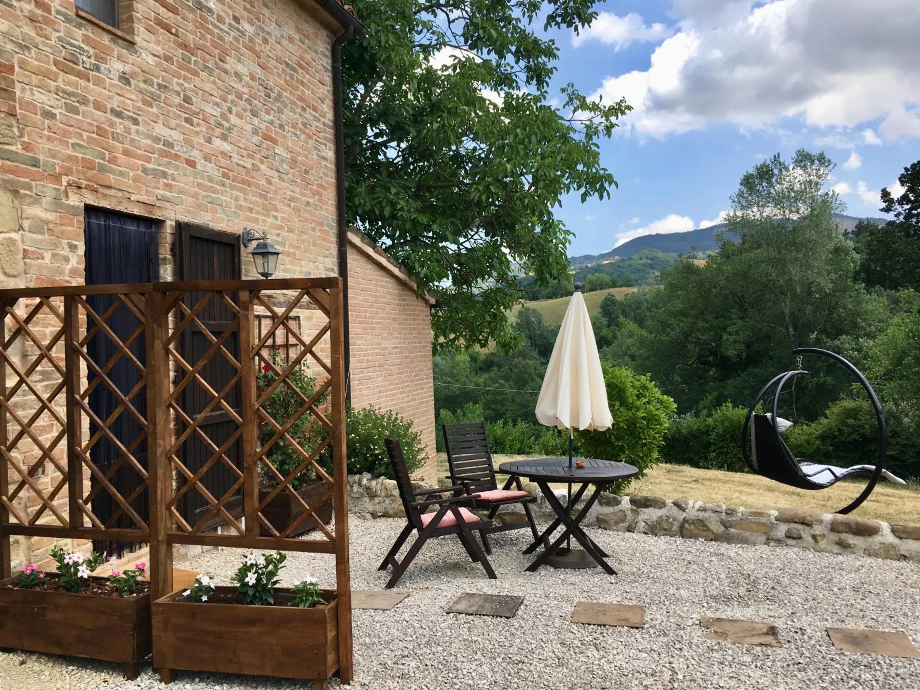 Patio in Il Nascondiglio - The Hideaway