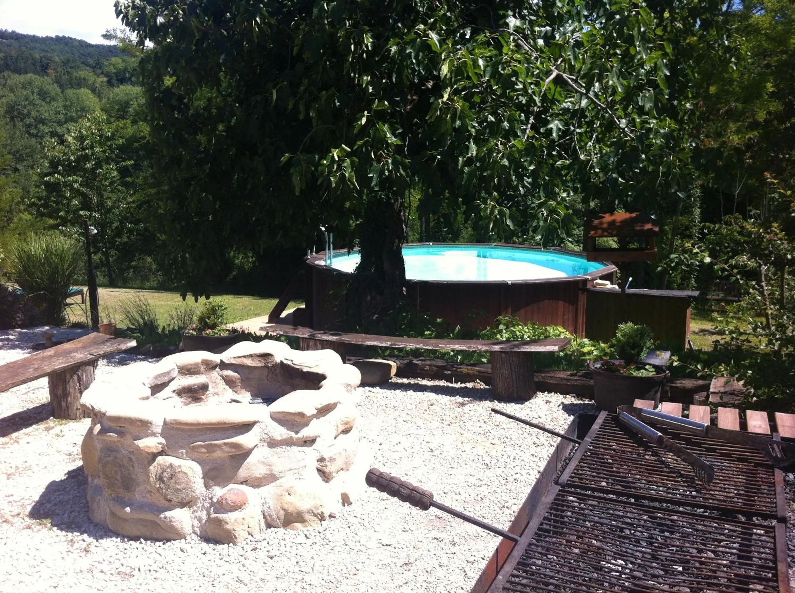 BBQ facilities in Il Nascondiglio - The Hideaway