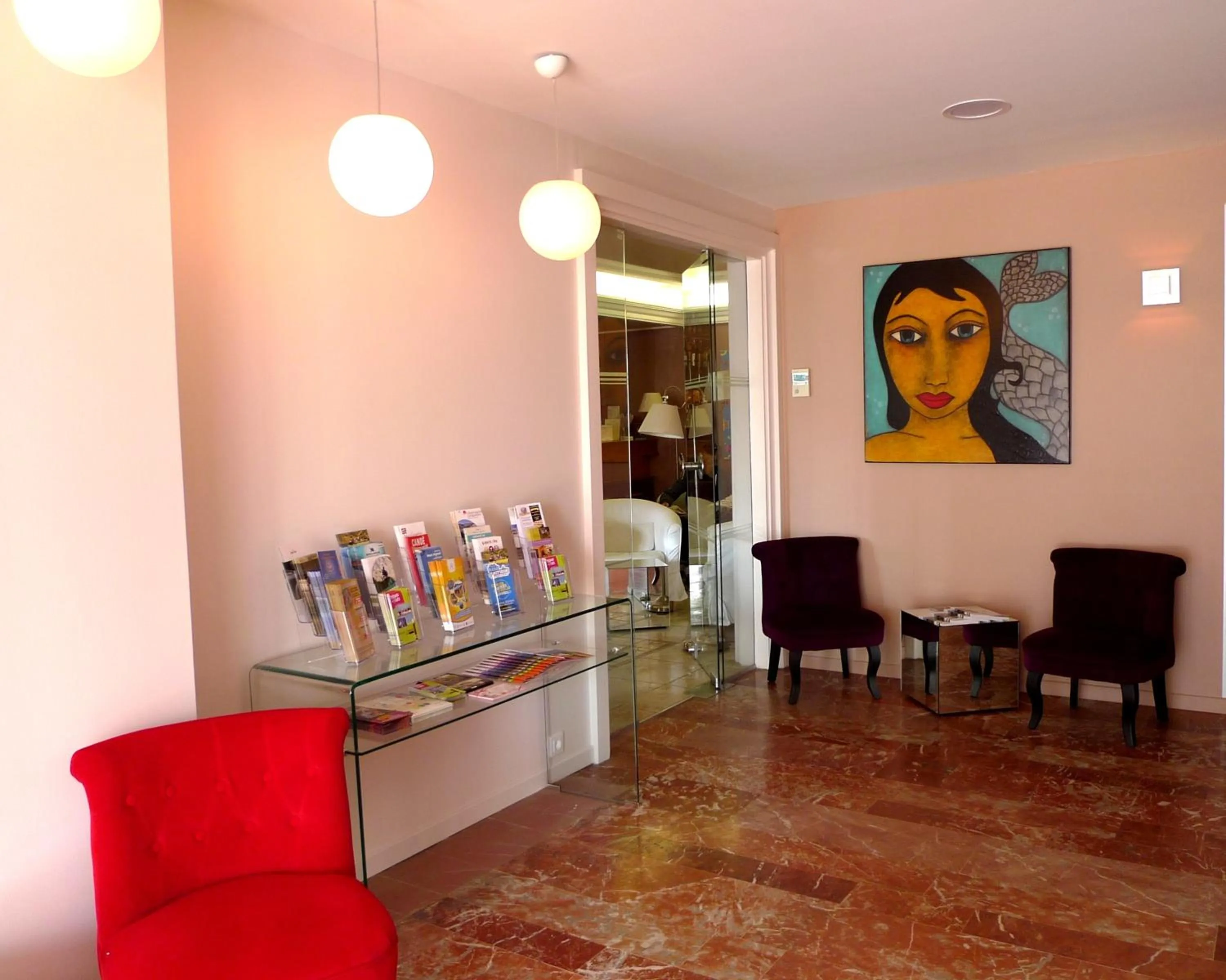 Lobby or reception in Hotel AMERIQUE