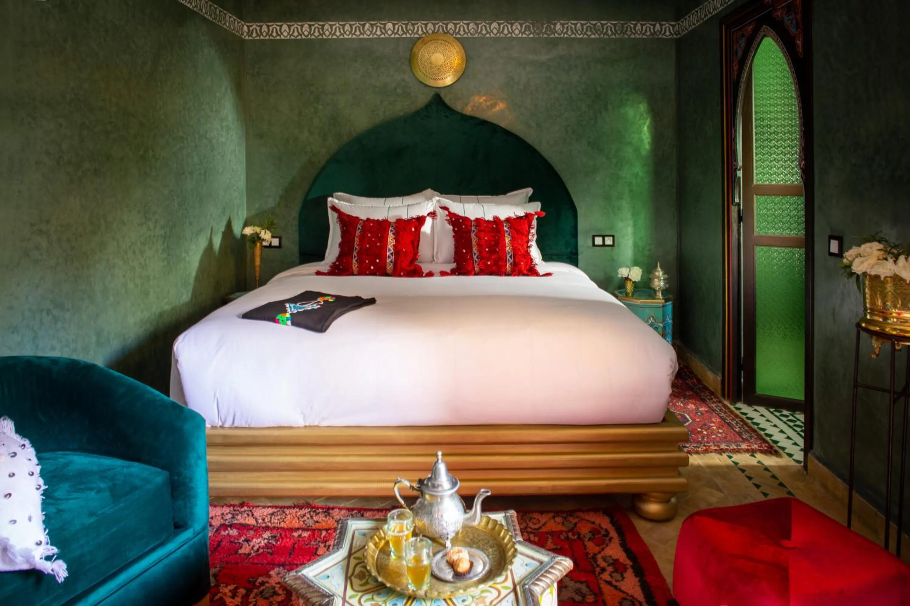 Bed in Riad Touda