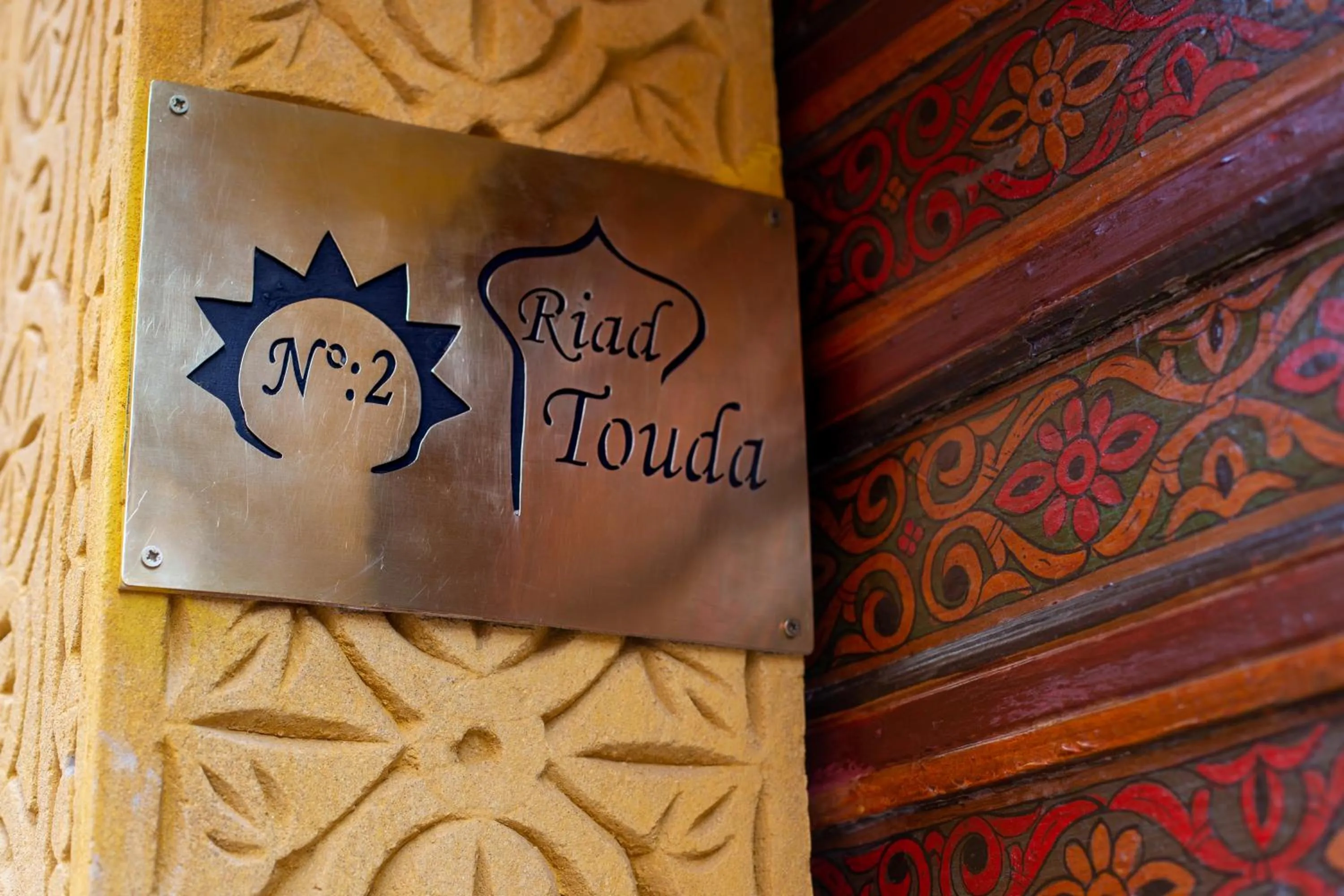 Property logo or sign in Riad Touda