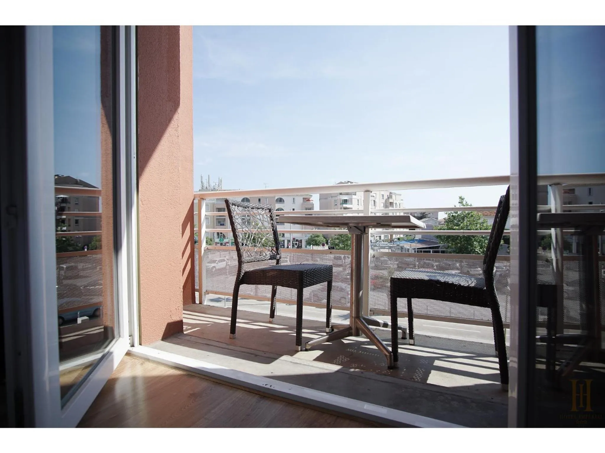 Balcony/Terrace in Cit'Hotel Imperial